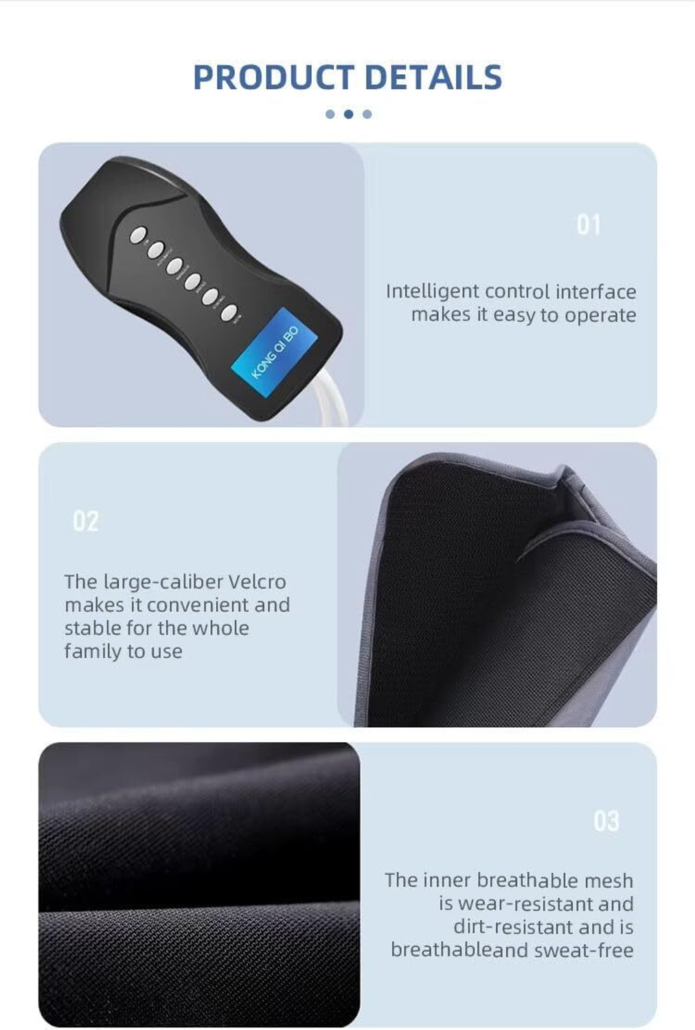 Image of acuwellness Full leg Air Compression Leg Massager with HEAT for Foot Calf & Thigh Recovery full Leg Foot Calves massger with Handheld Controller for Pain Relief and Blood Massager (Black)