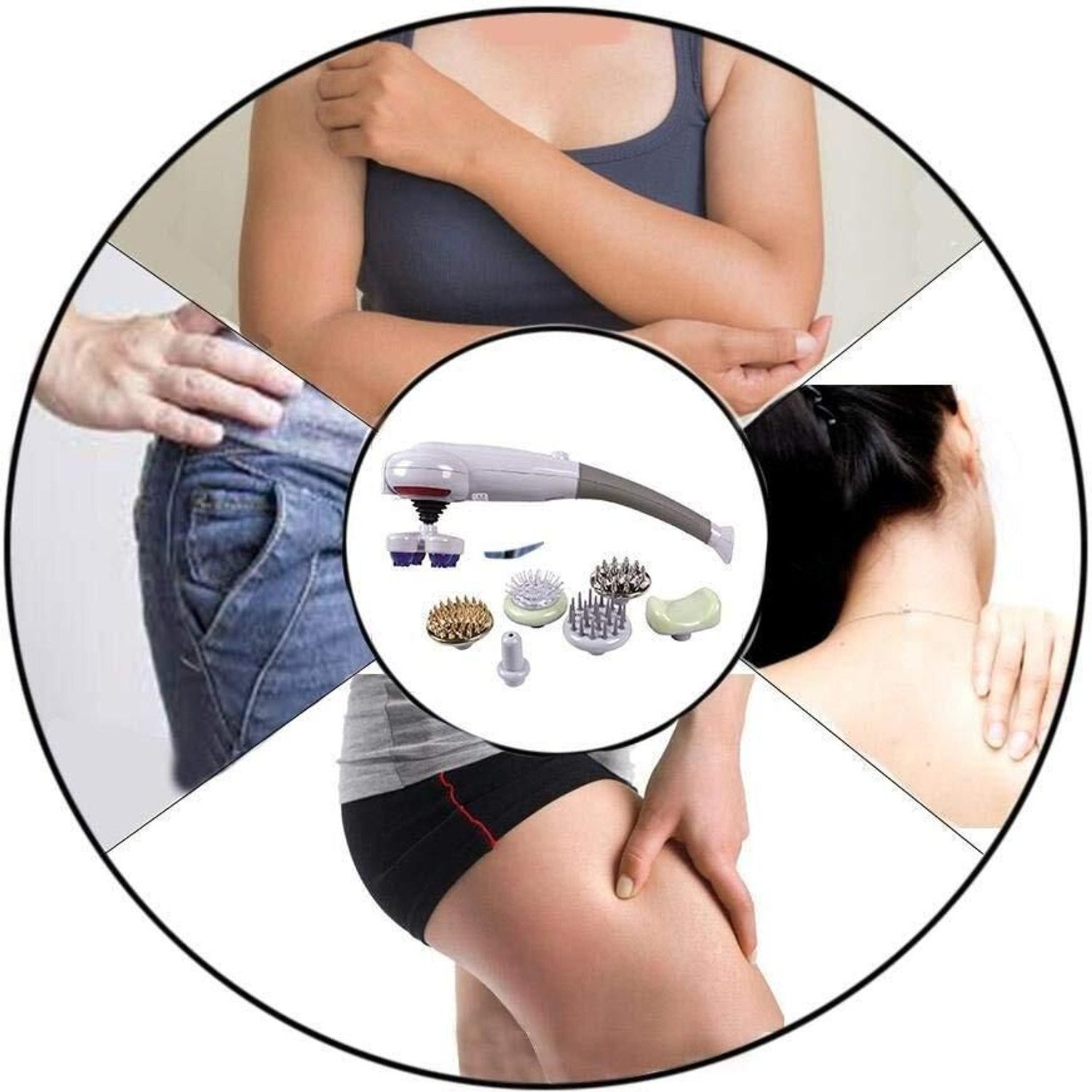 Image of Zovilstore Magic Electric Massager - Full Body Pain Therapy & Fat Reduction Electric Joint Pain Relief & Fat Burning Magic Massager for Home Use Massager