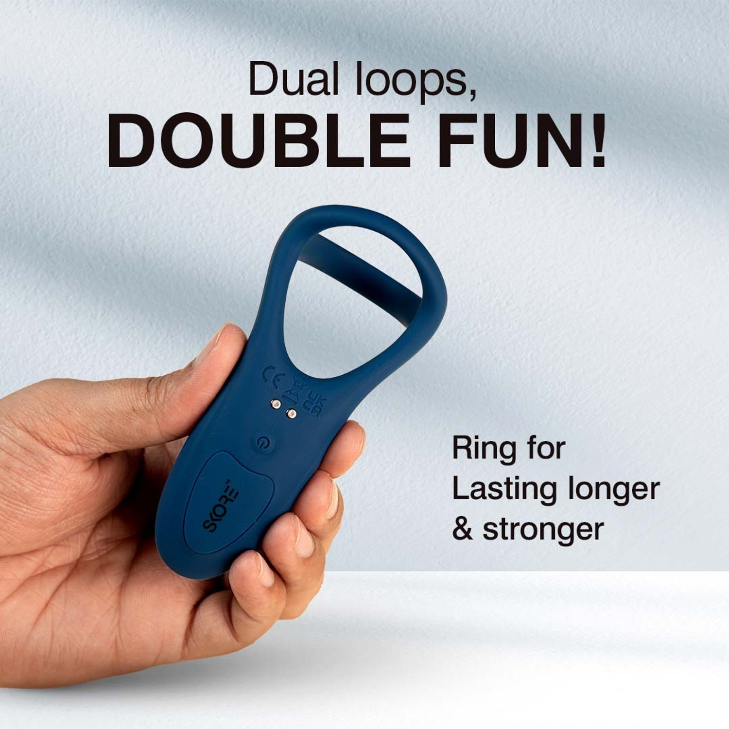 Image of SKORE Waves Waves 10 Mode Vibrating Ring | 60min RunTime | IPX7 Waterproof | Unisex Massager
