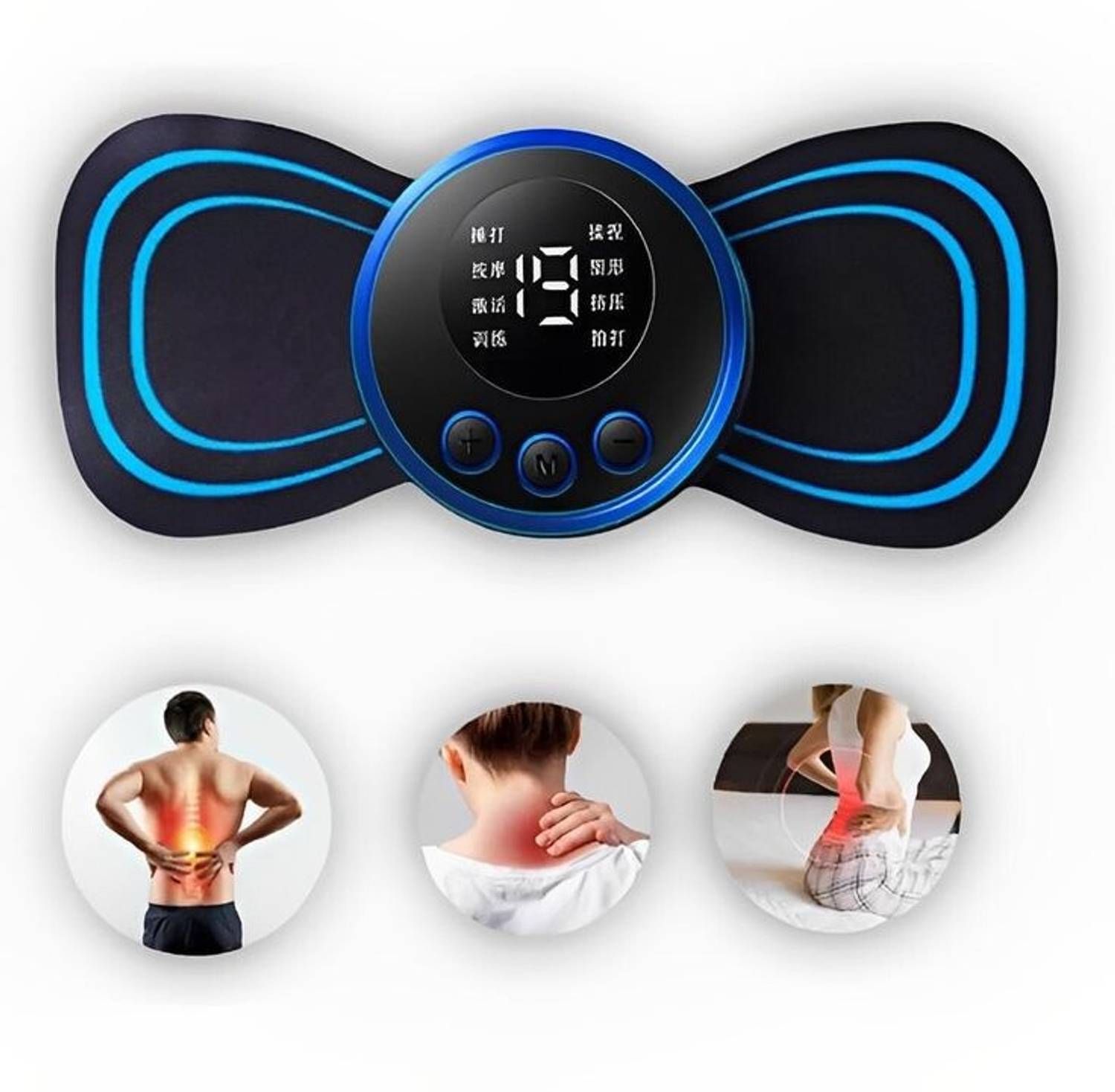 Amprar Portable Massager,Microcurrent Cervical Spine Massager A_Massager | Mini Body Massager | Neck Massager Massager
