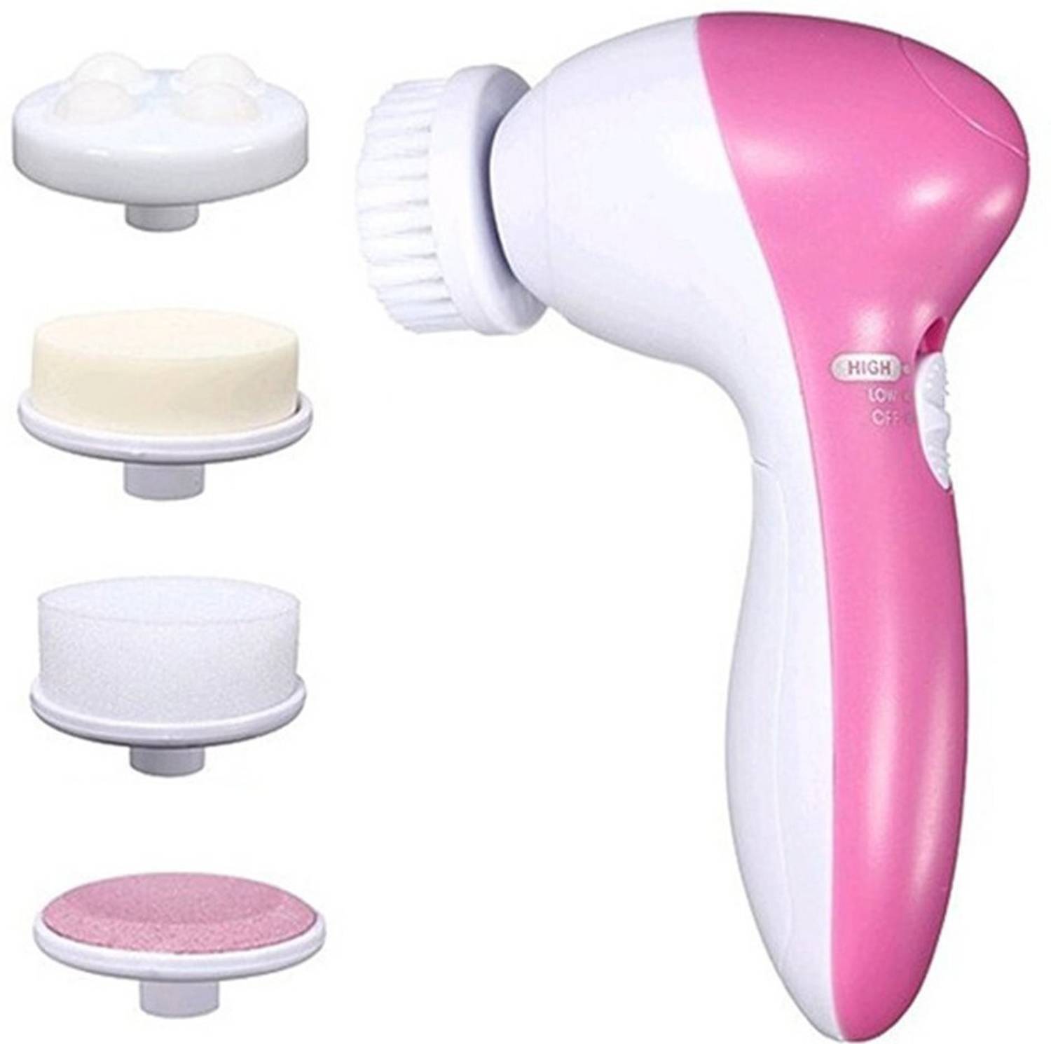 4beauty Therapy Massager 5 in 1 Portable Compact Body & Face Beauty Care Massager