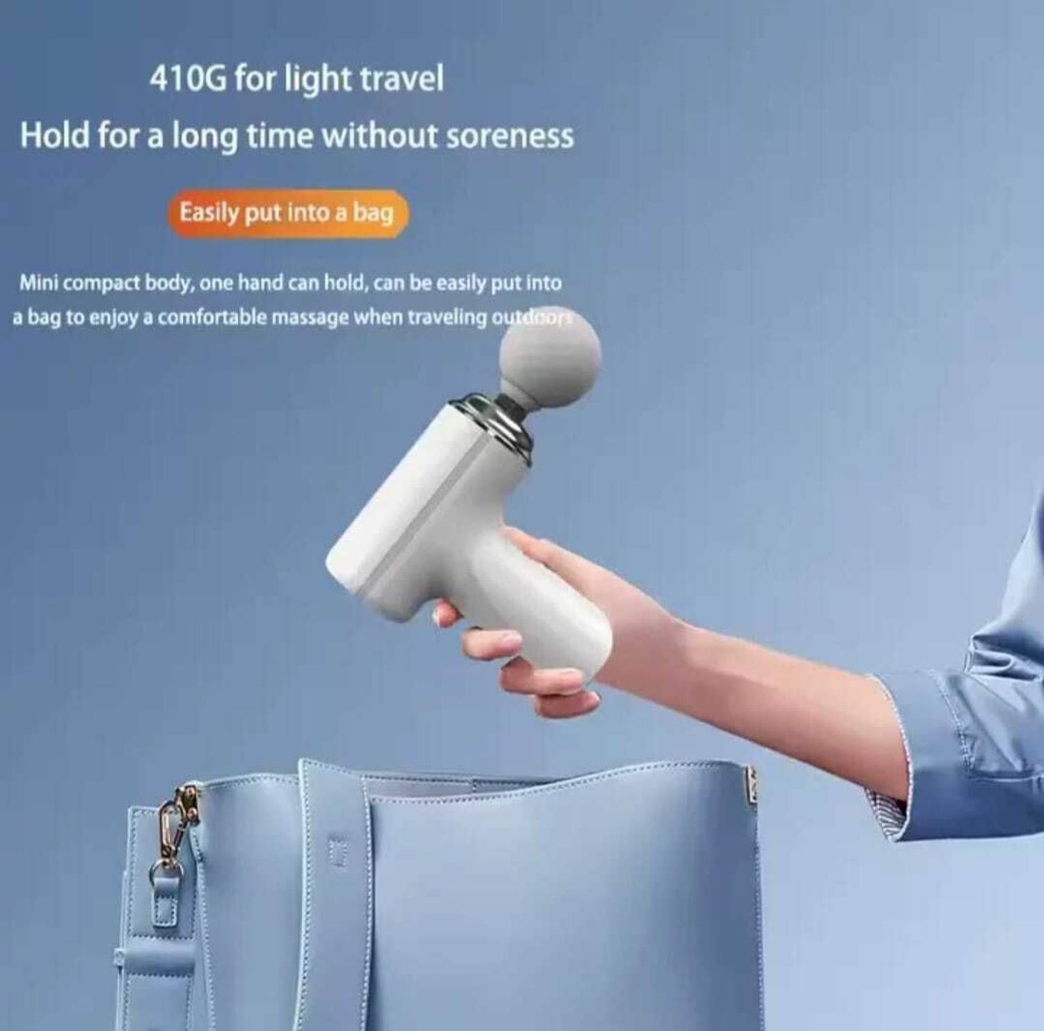 HMAM 1012 Massage Gun with 4 Attachments - Image 5