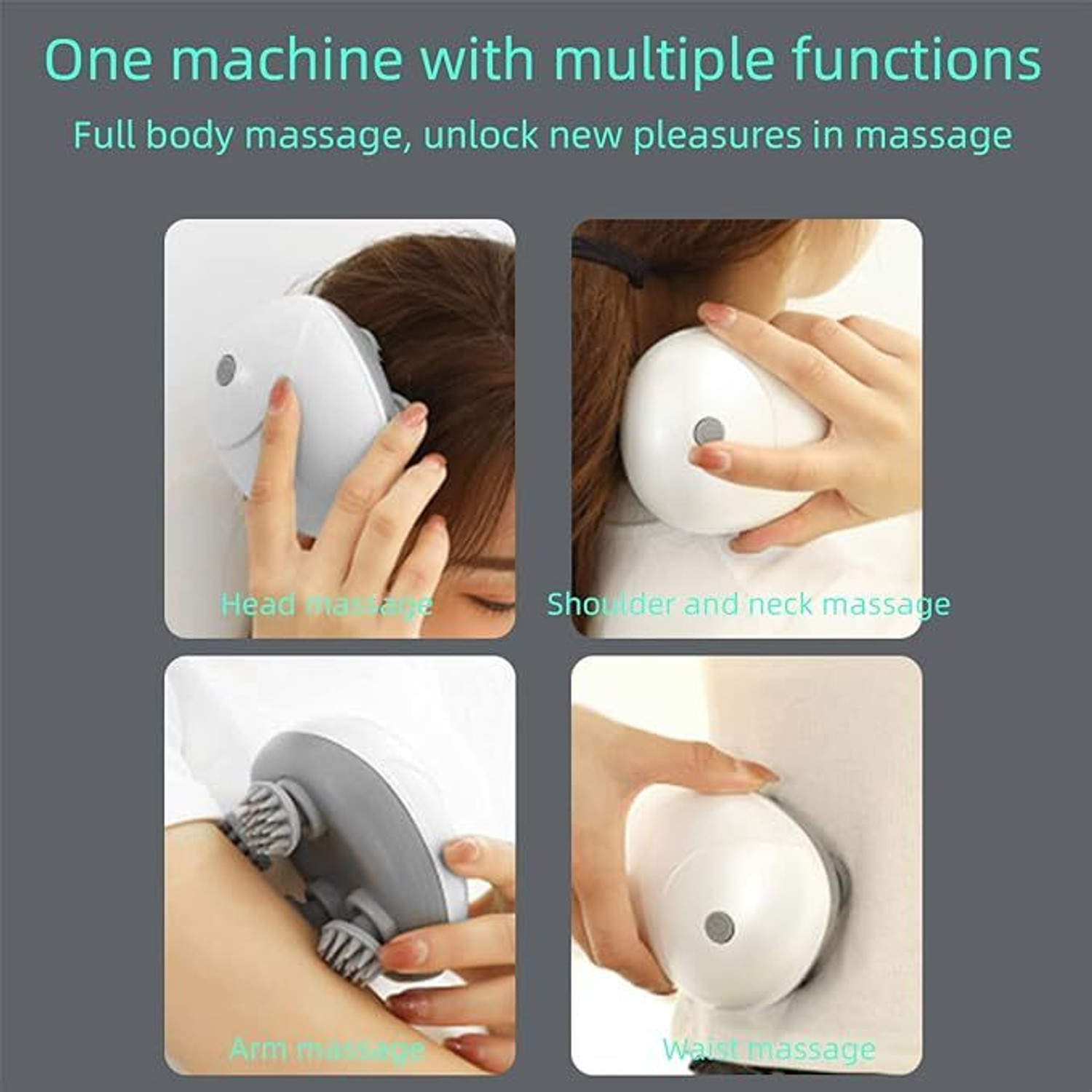 Image of Esarora Relax Scalp Stress, Handheld Scalp Massager Tool Helps Hair Growth G14YHCX