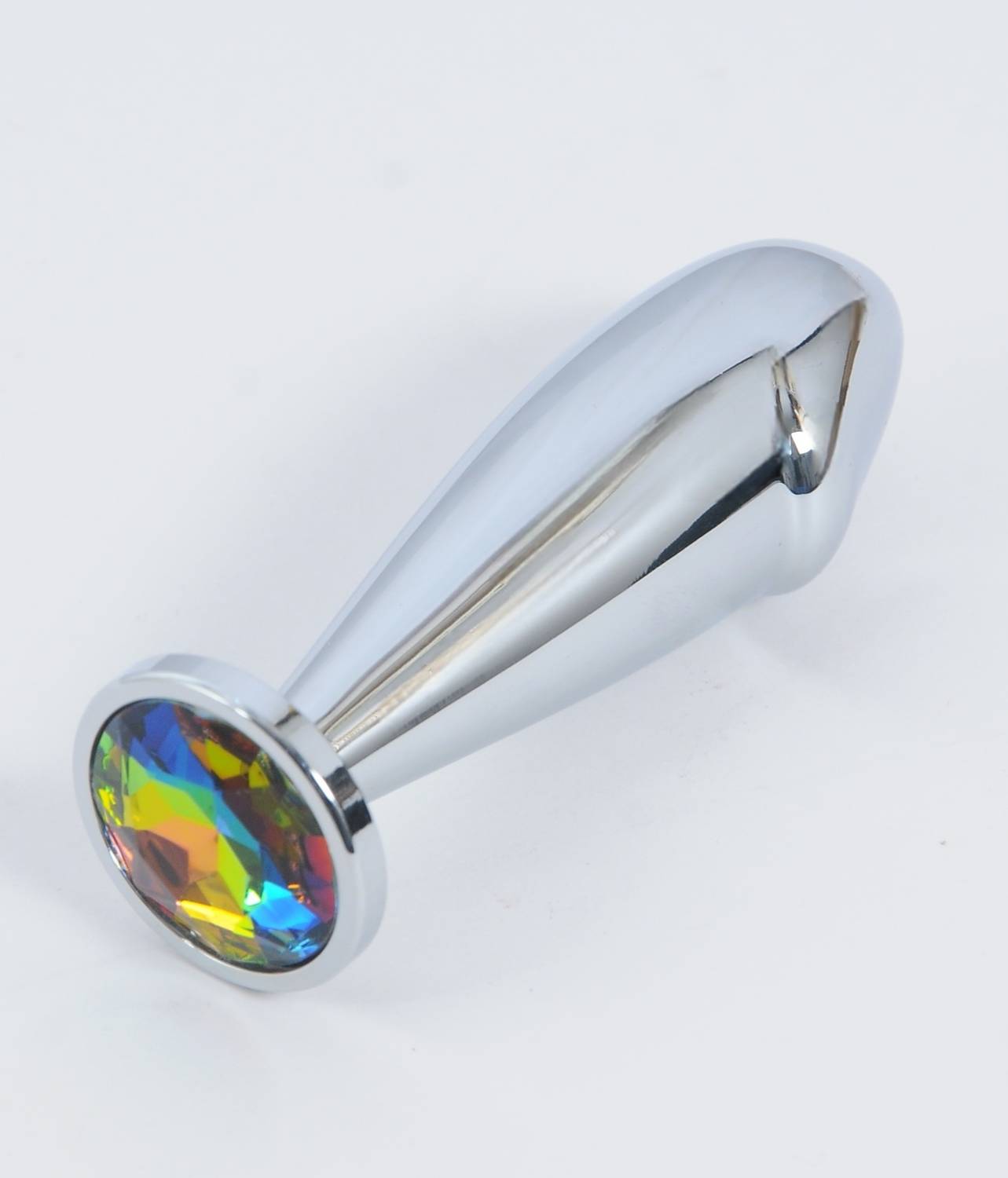 purvish Silver Stainless Steel Plug Massager - Image 1