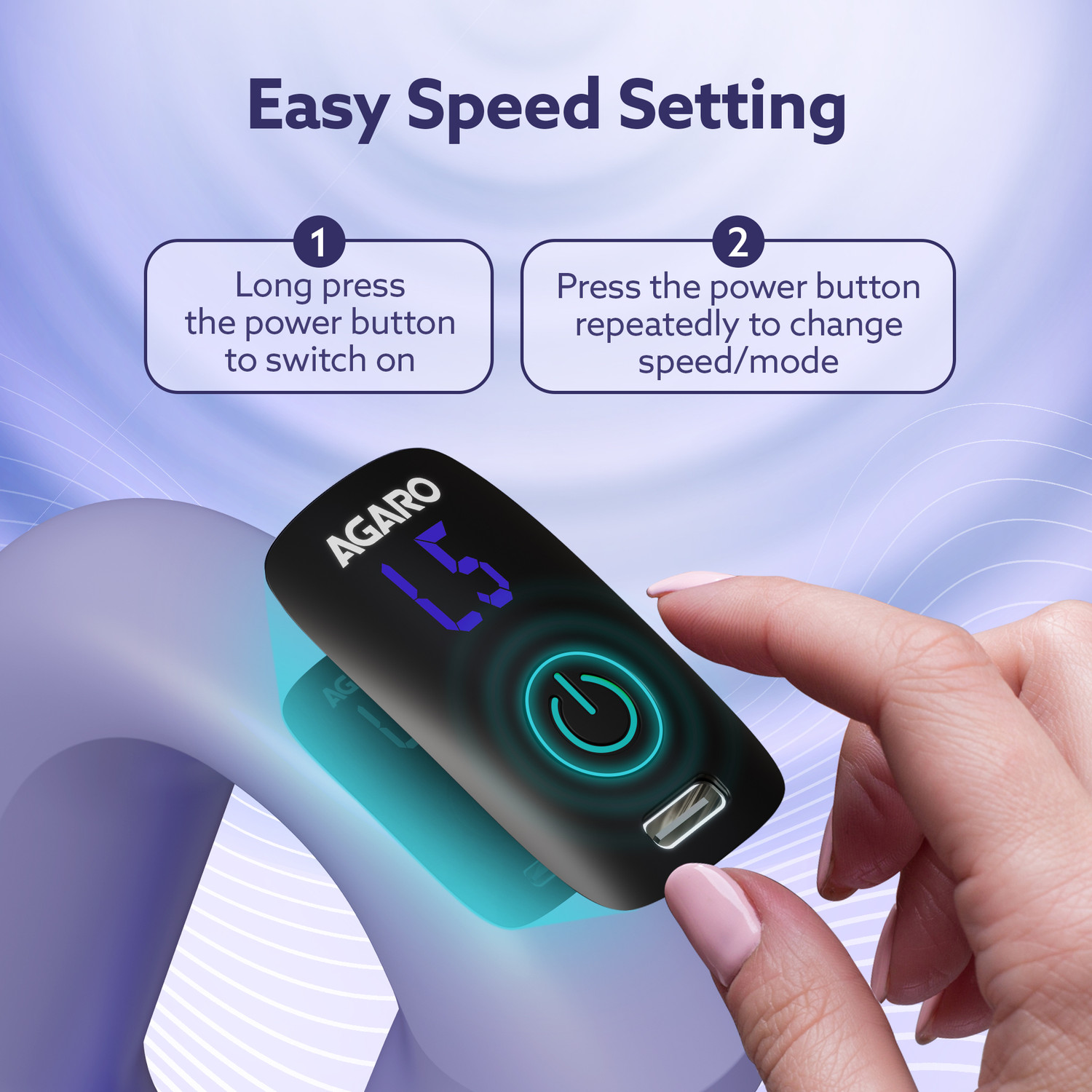 Image of AGARO 34296 34296 Massager