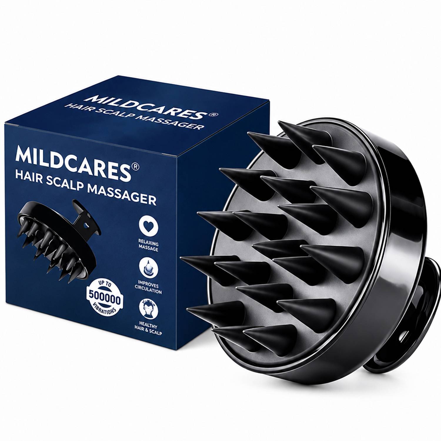 MILDCARES Scalp Hair Growth & Dandruff Removal Brush - Image 1