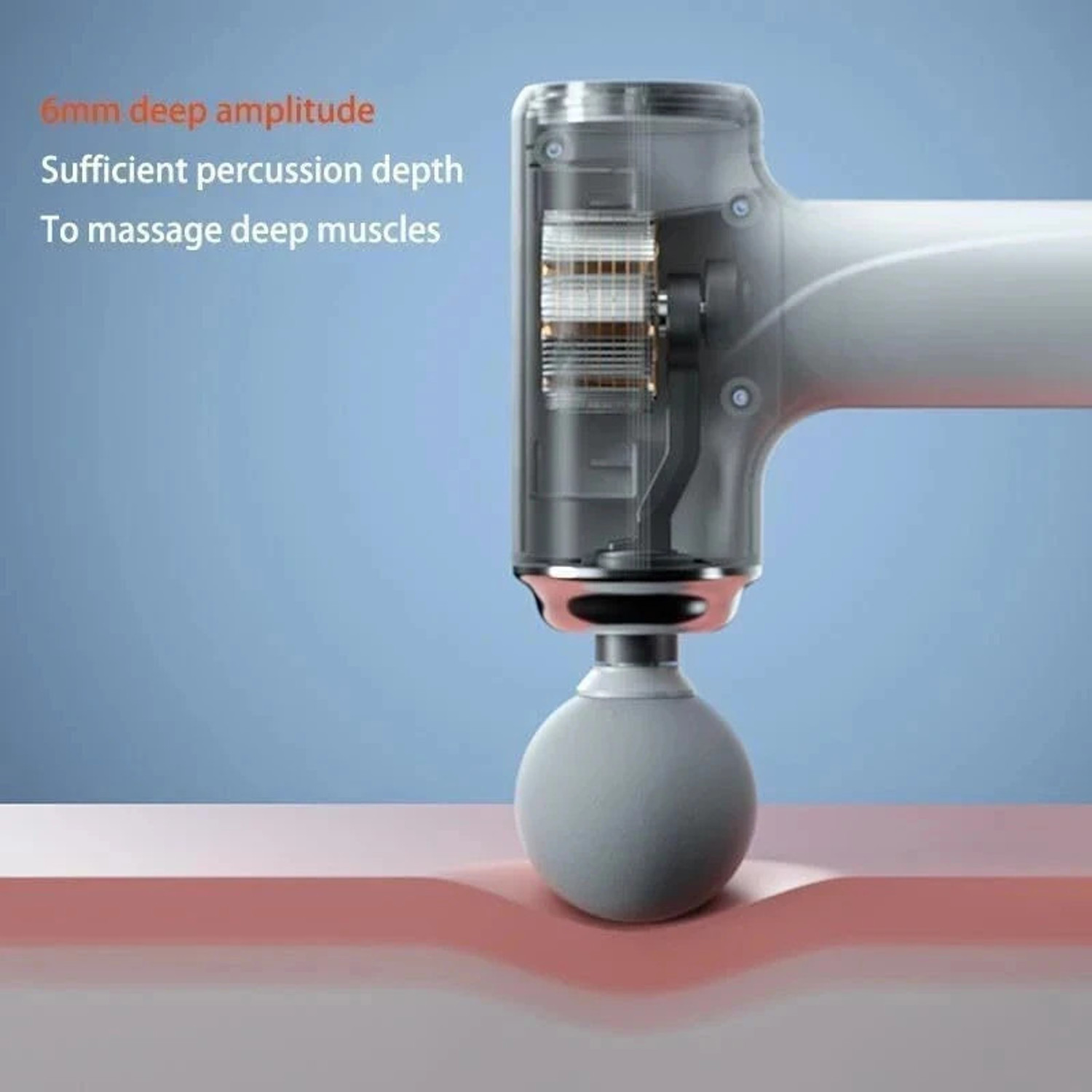 Image of sellastic Pro Full Body Gun Massage Machine, Deep Tissue Pain Relief Muscle Relaxation Handheld Percussion Massager