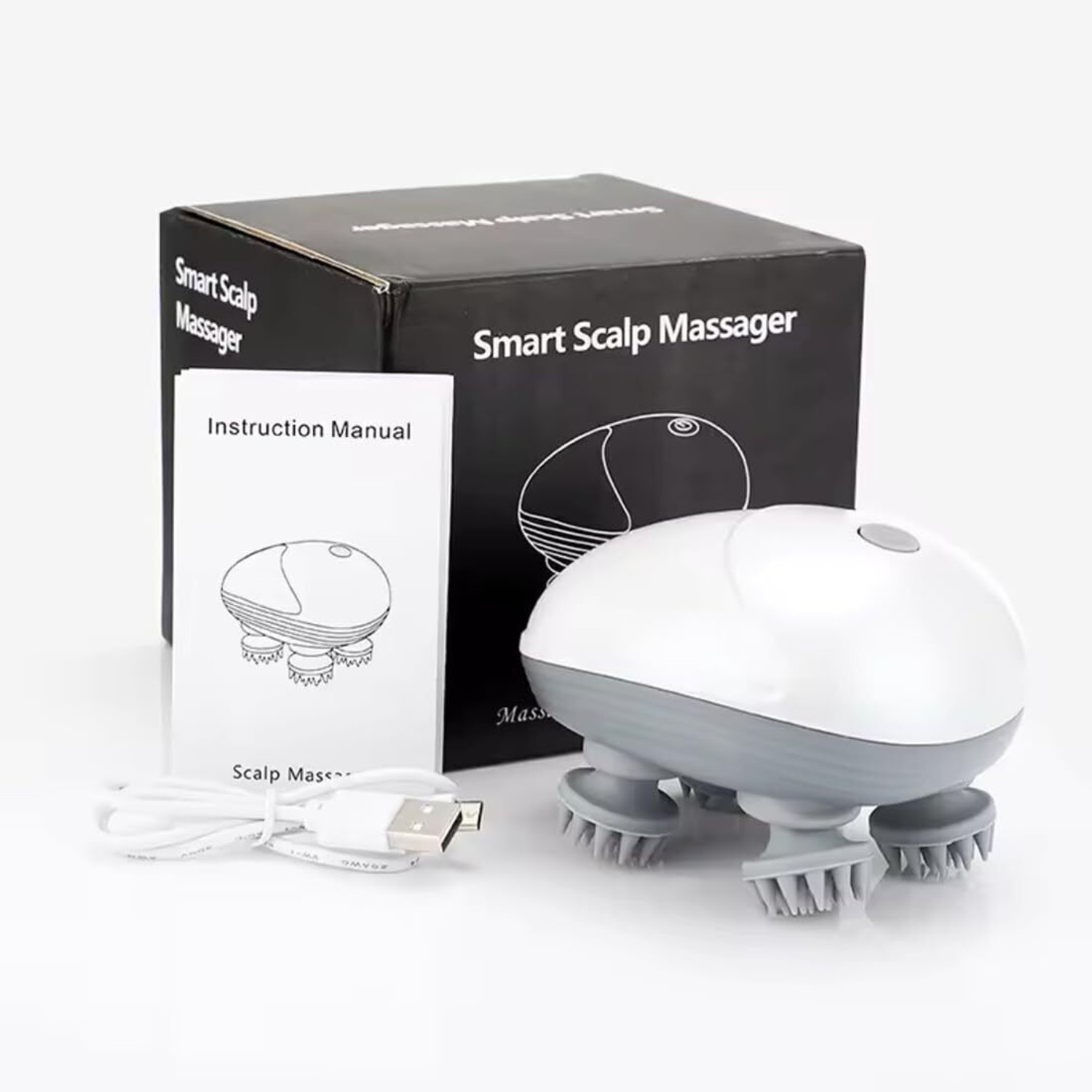 Image of Vivesha Cordless Scalp Head Massager Feels Like Real Hands Multicolor Massager Massager