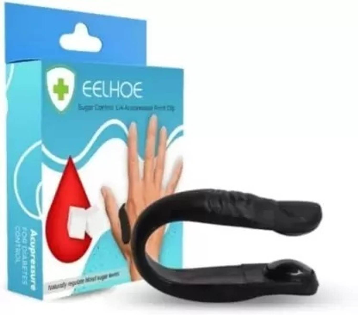 avyaan Sugar Control LI4 Acupressure Point Clip Migraine Headache, Migraine &Tension Relief Point Clip Massager