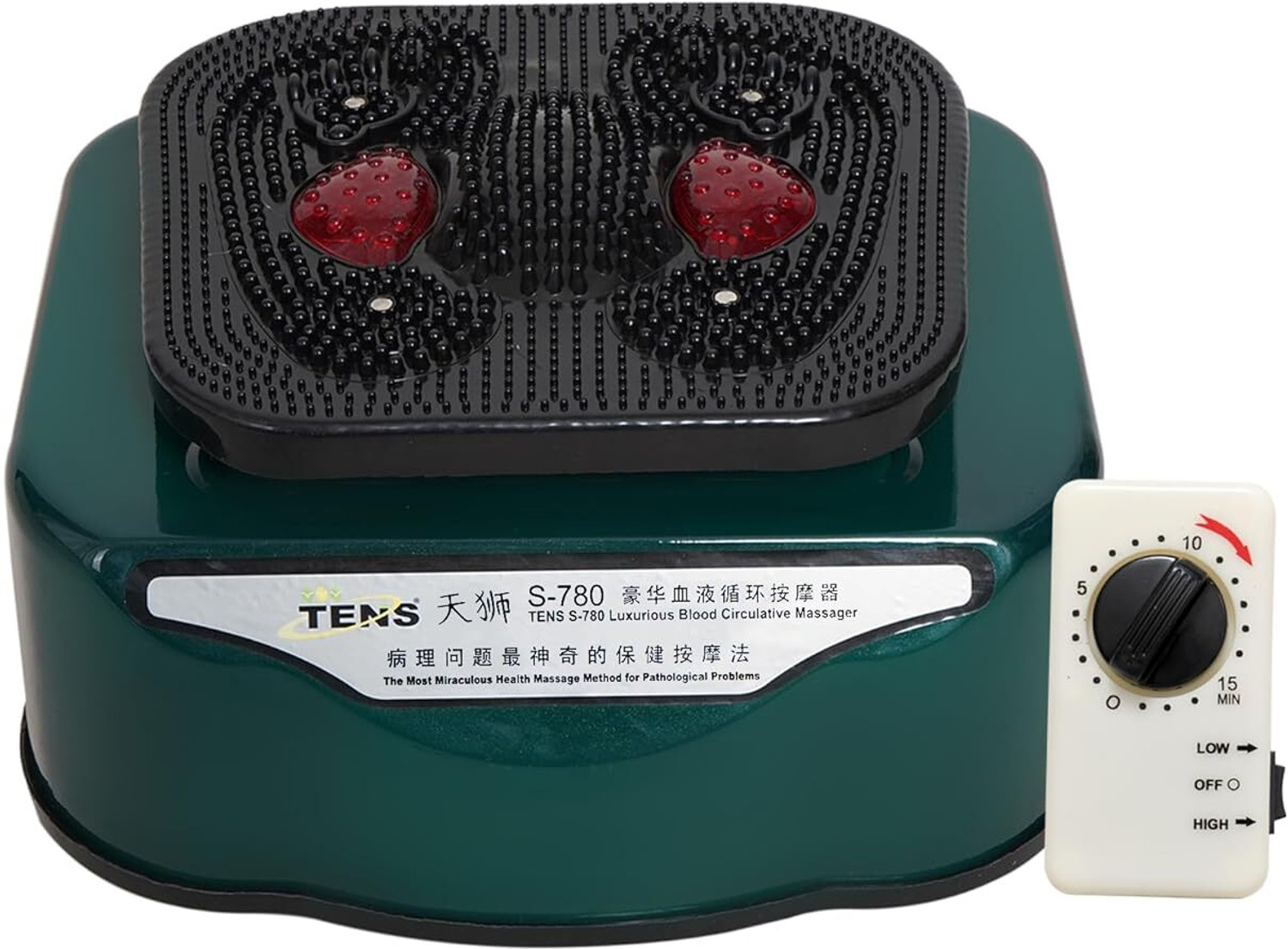 Image of TENS S 780 Blood Circulation Massager Machine For Stimulating Oxygen Circulation Machine For Pain Relief And Magntic With Infrared Light Therapy And 2 Speed Massager