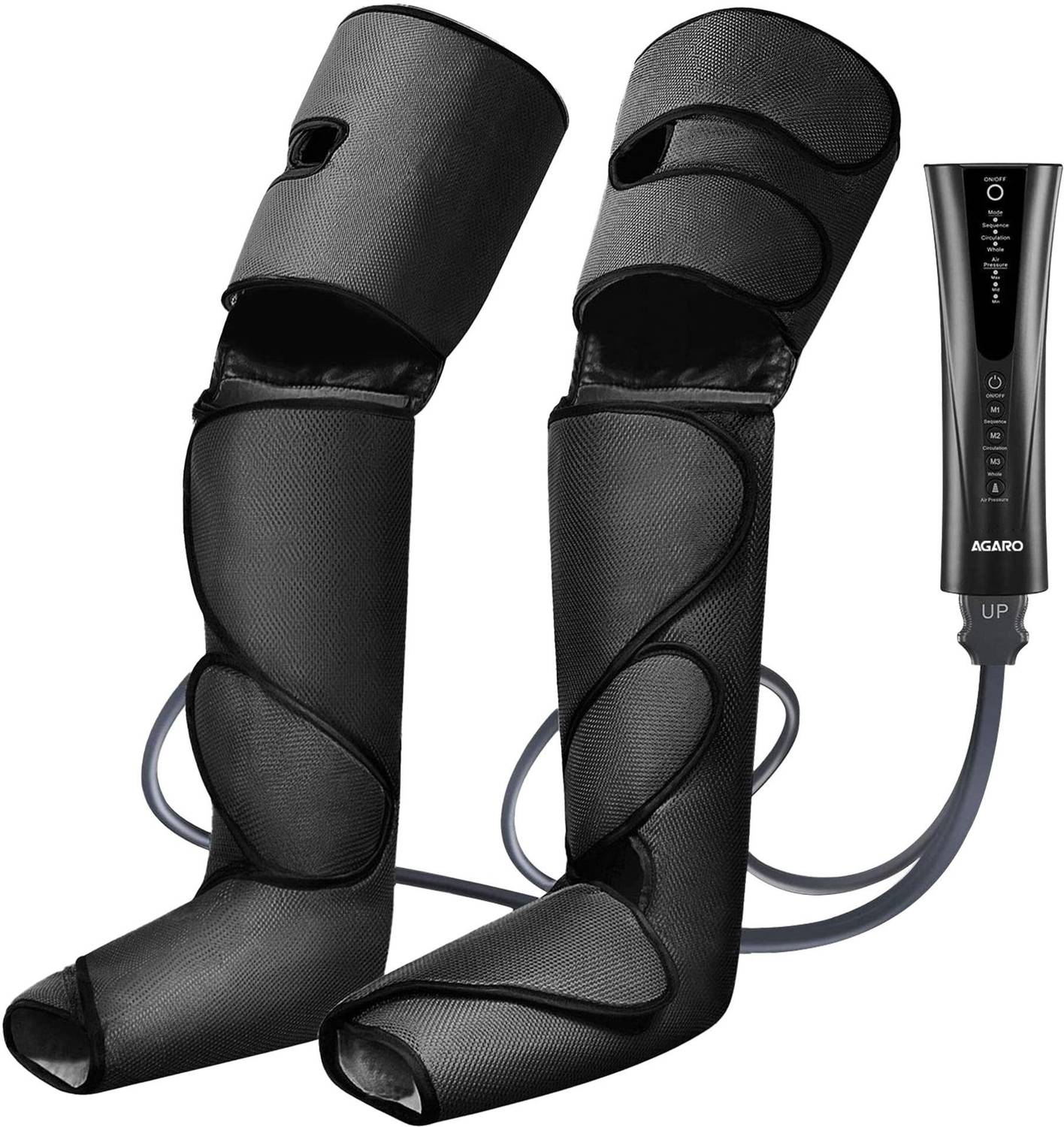 AGARO 33511 MAGMA Air Compression Leg Massager, for Pain Relief & blood circulation Massager