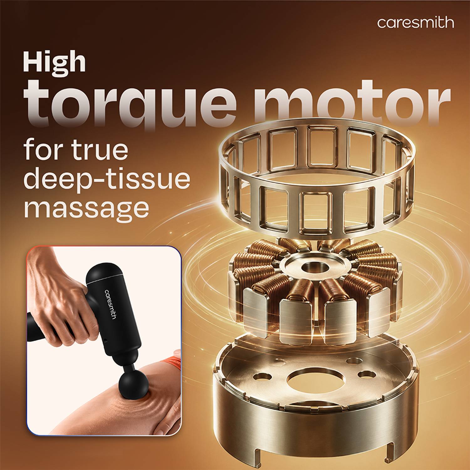 caresmith CS356 Charge Boost Massage Gun - Image 5