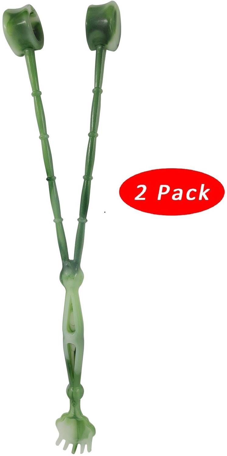 BROLAVIYA 2 in 1-Fortune Fish Shape Manually Massage Stick 2 Pack Massager