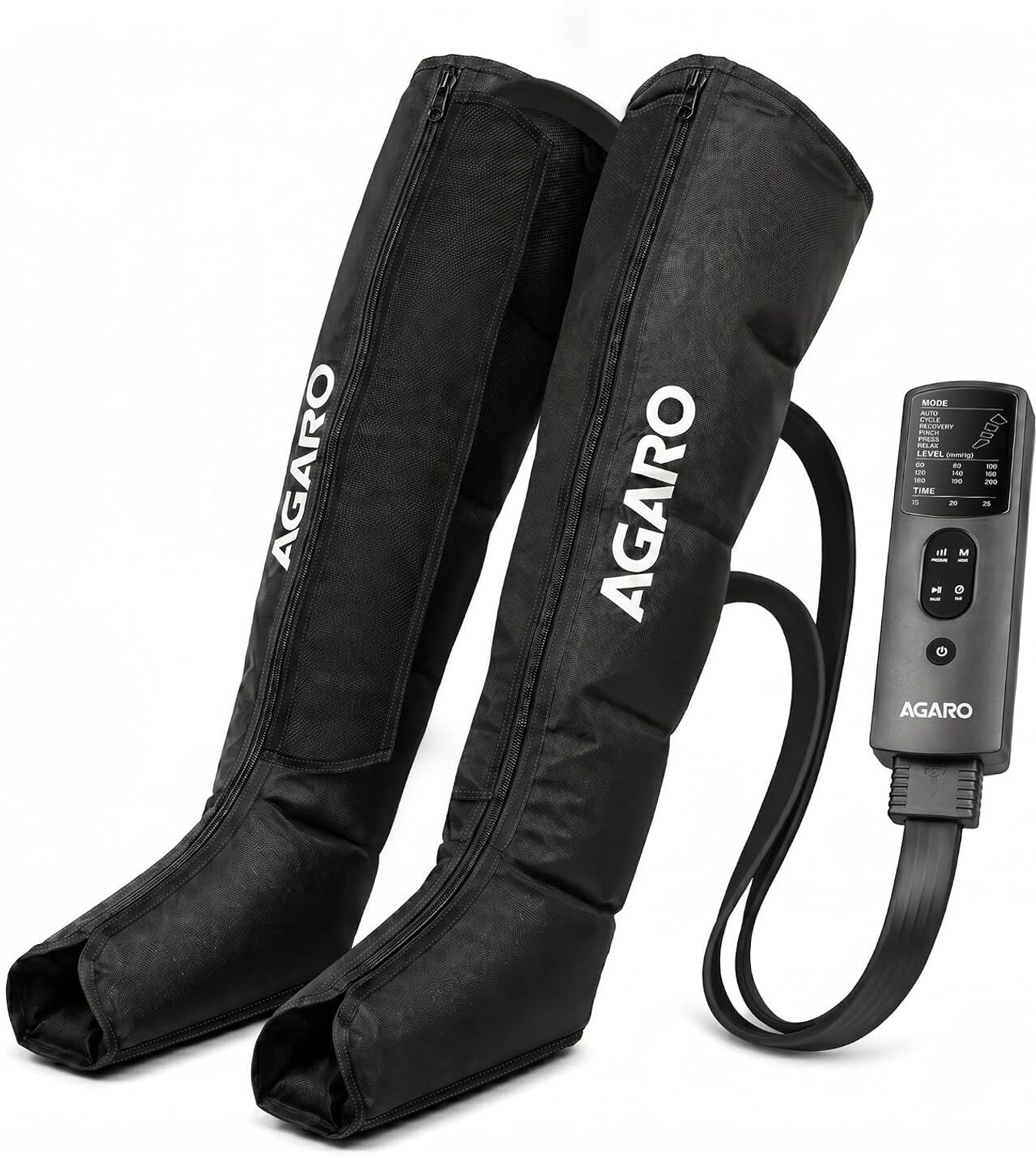 Image of AGARO Air Compression Leg Massager for Pain Relief & Circulation, Large Air Compression Leg Massager for Pain Relief & Circulation, Large Massager