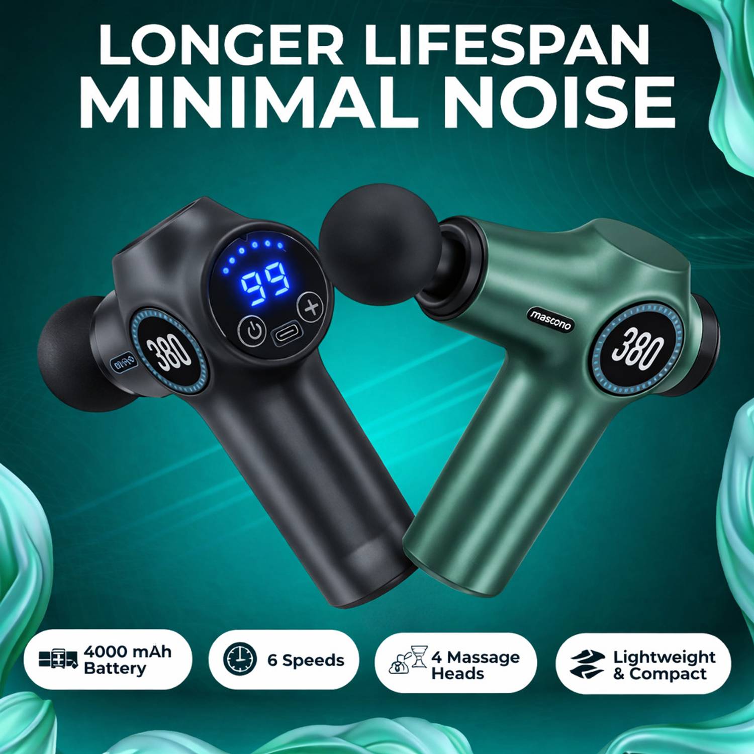 Miggon Portable Deep Tissue Massage Gun - Image 2