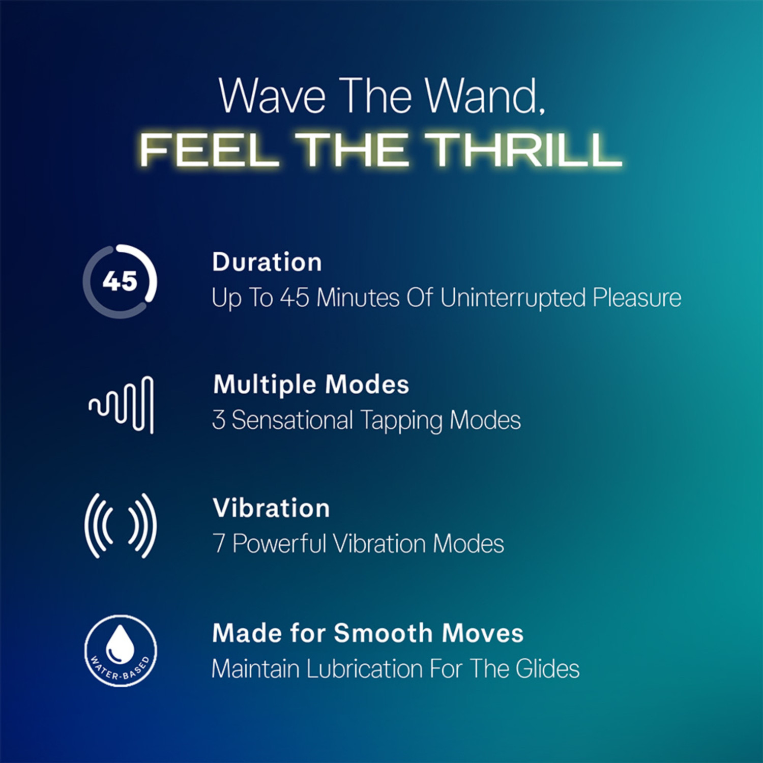 Image of DUREX Play Pulse Wand | Full Body Silent Massager|Silicone for Relaxation Massager