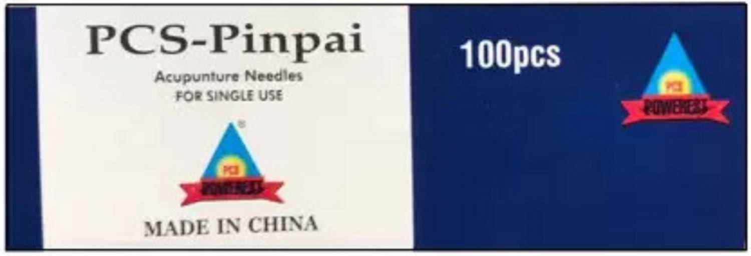 Aravli Acupuncture Needle Copper handle 10 needles with 1 tube pack of 100 (size 0.25 * 13) Massager Massager