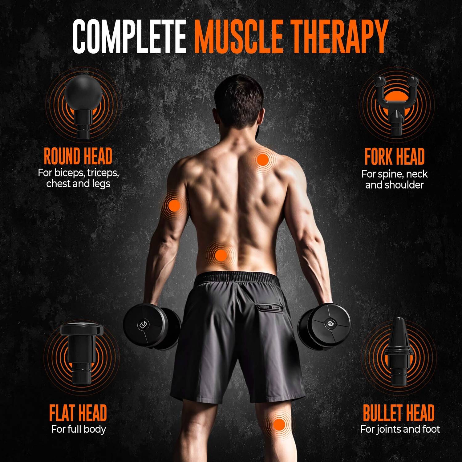 BEARDO Sport Deep Tissue Massage Gun - Image 4