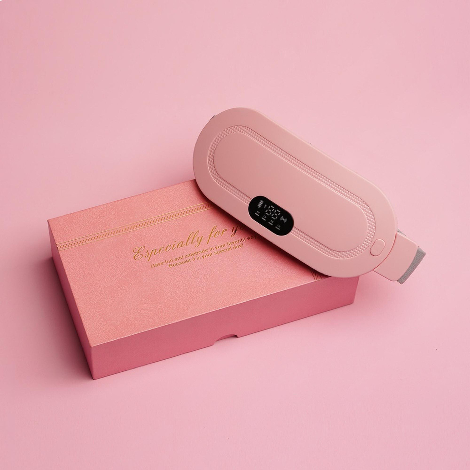 Image of BELENZO Menstrual Cramps & Pain Relief | Heated & Adjustable, Travel Friendly Period Massager Massager