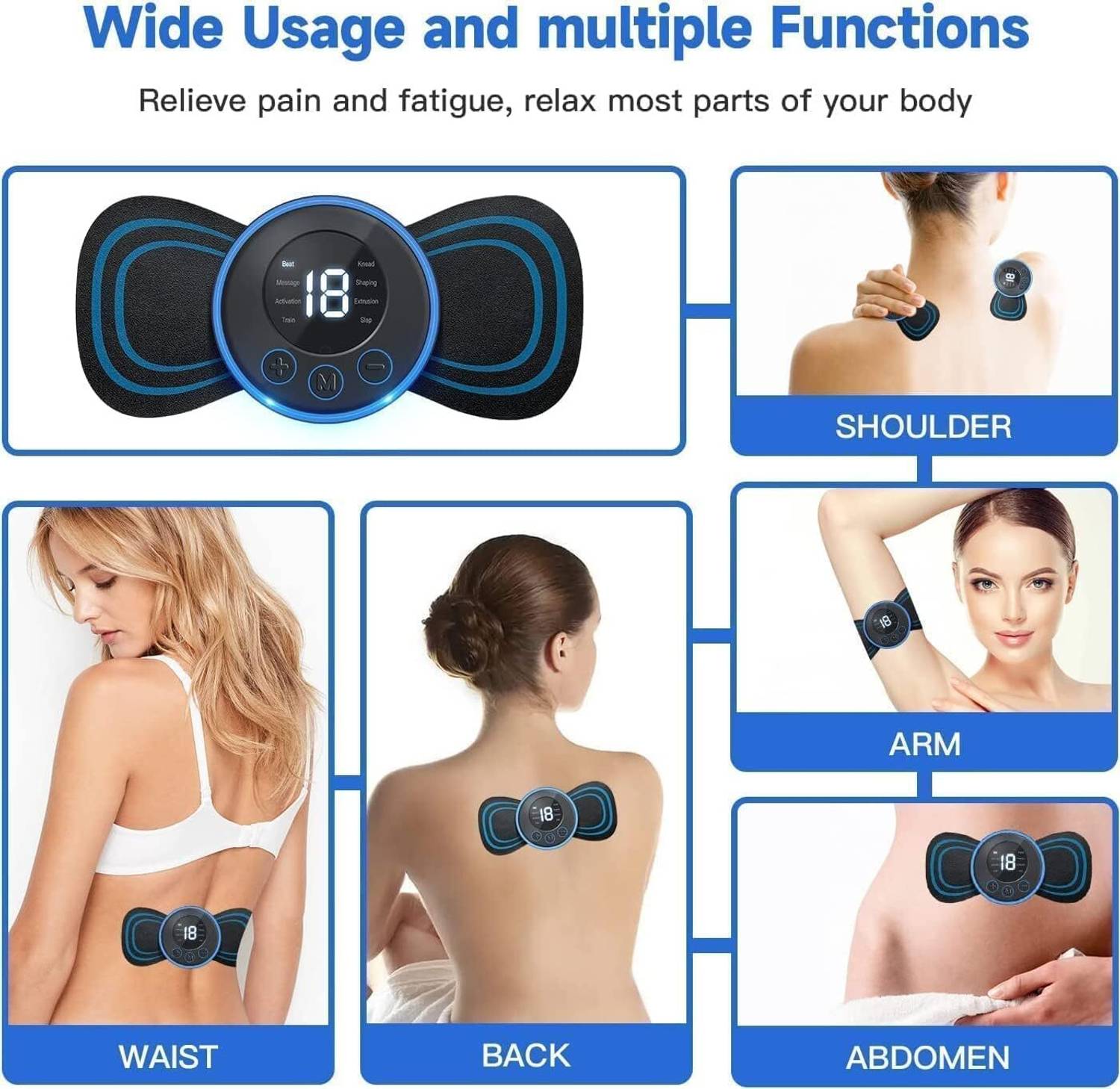 RuHaNest Mini Massager with Rechargeable - Image 2