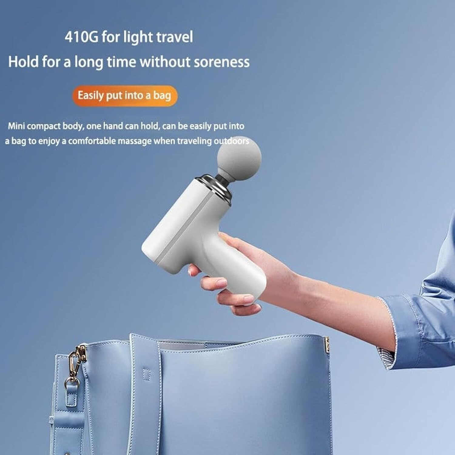Image of HARIKRISHNA Volt Silicone head, 3000mAh Battery, Pain Relief, Deep Full body gun Massager Massage Chair