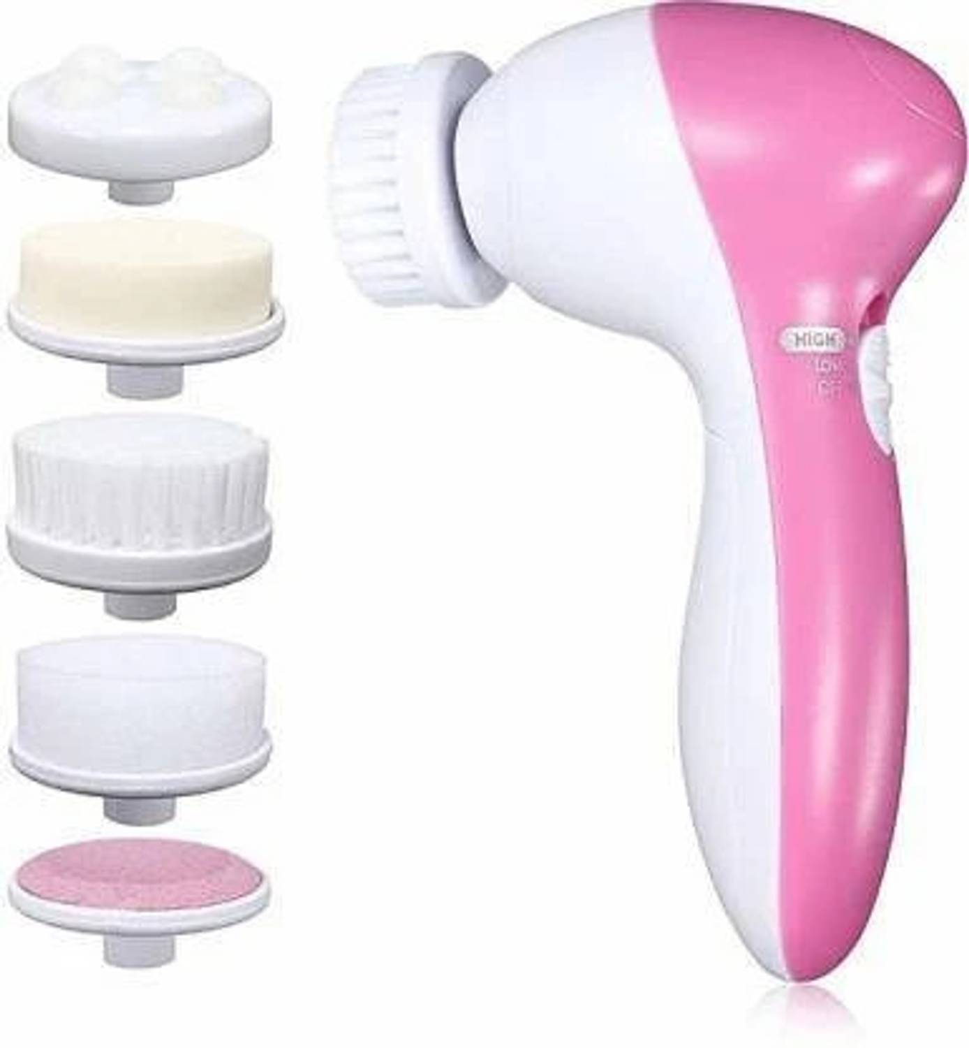 4beauty Therapy Skin Smoothing 5 in 1 Portable Compact Body & Face Beauty Care Facial Massager 5 in 1 Portable Compact Body Massager