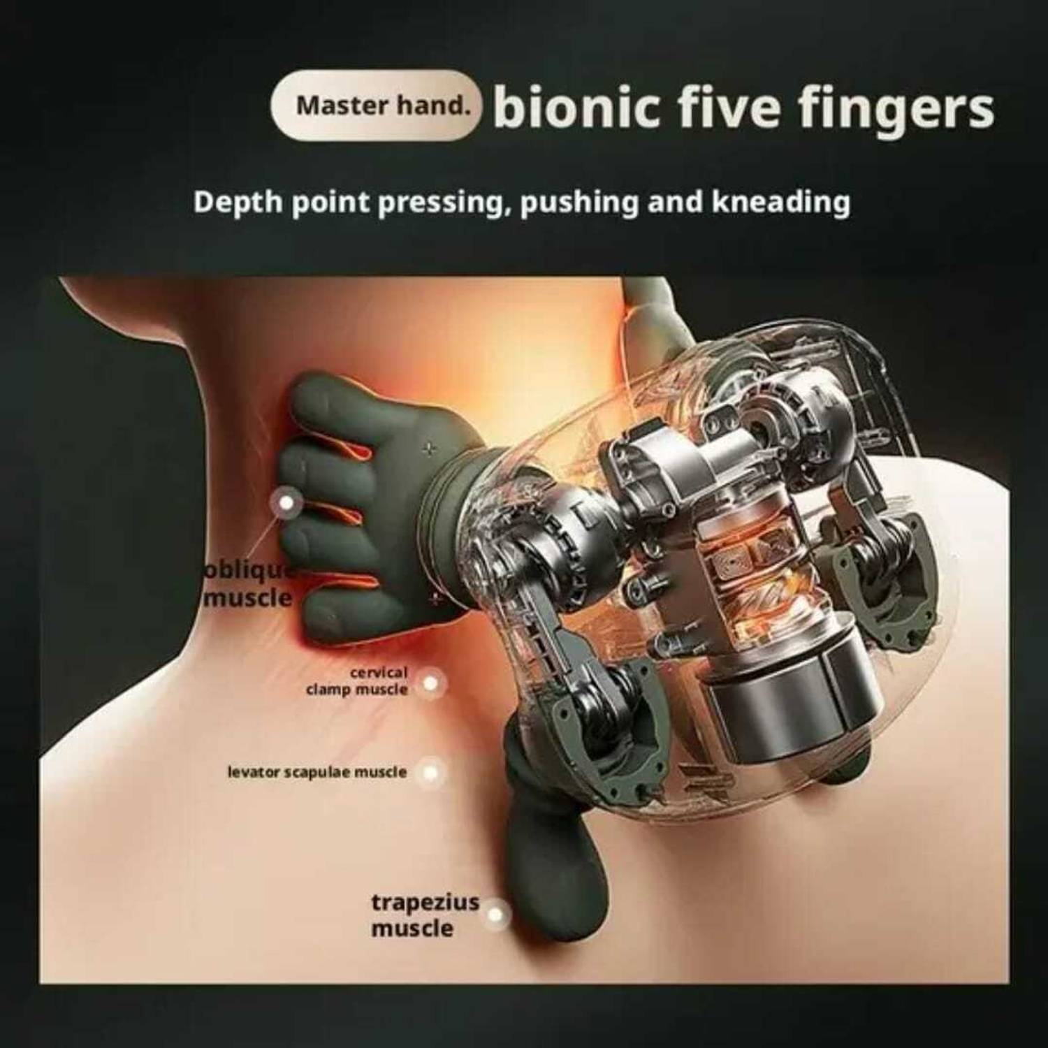 HMAM Shoulder and Neck Massager - Image 3