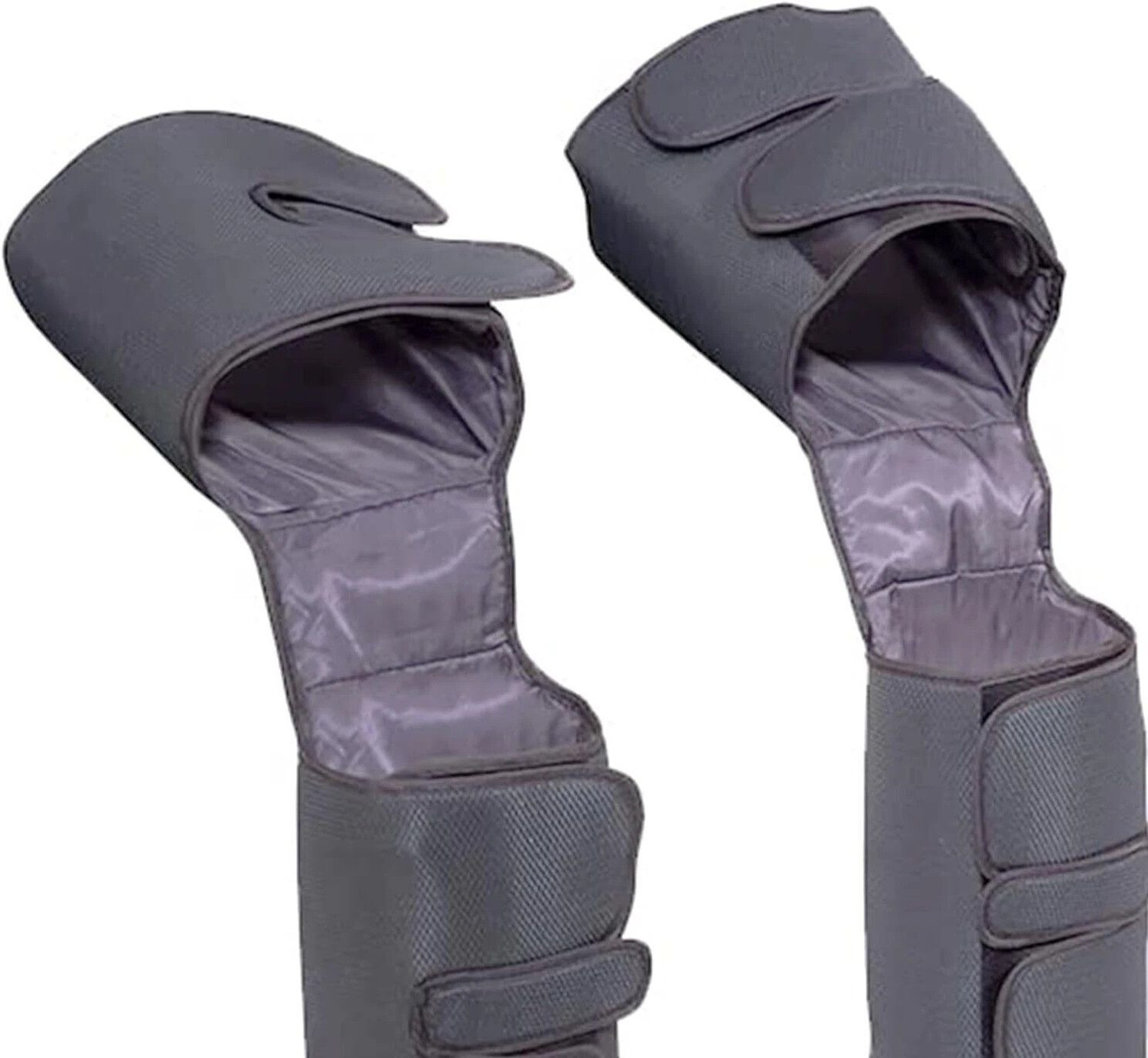Image of ARG HEALTHCARE Air Pressure Full Leg Massager with Heat for Feet Calf Knee & Thighs Pain Relief Relaxation, Improve Blood Circulation, 3 Mode Intensity, Velcro Strap Foot Massager