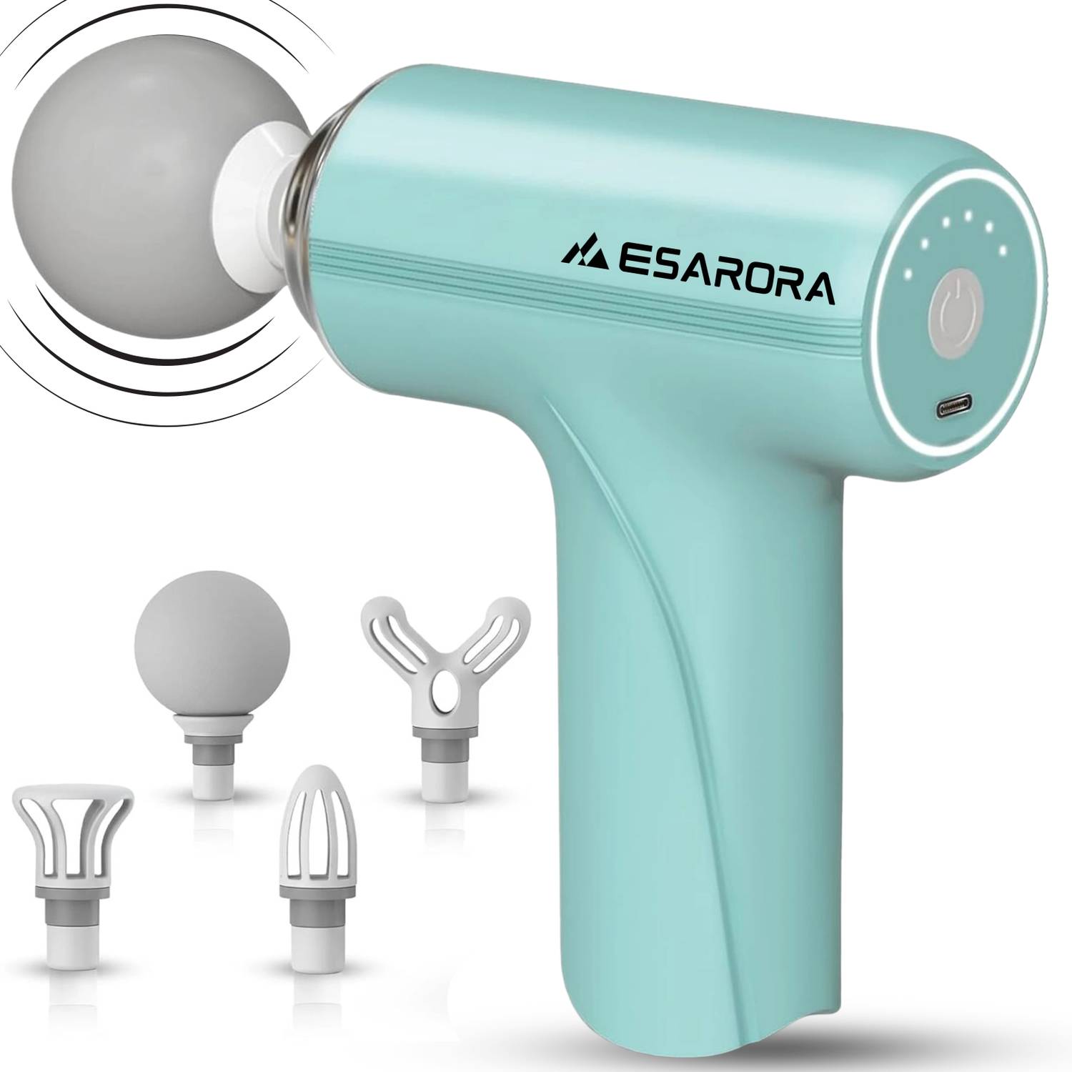 Esarora Deep Tissue 6-Speed Massage Gun - Image 1