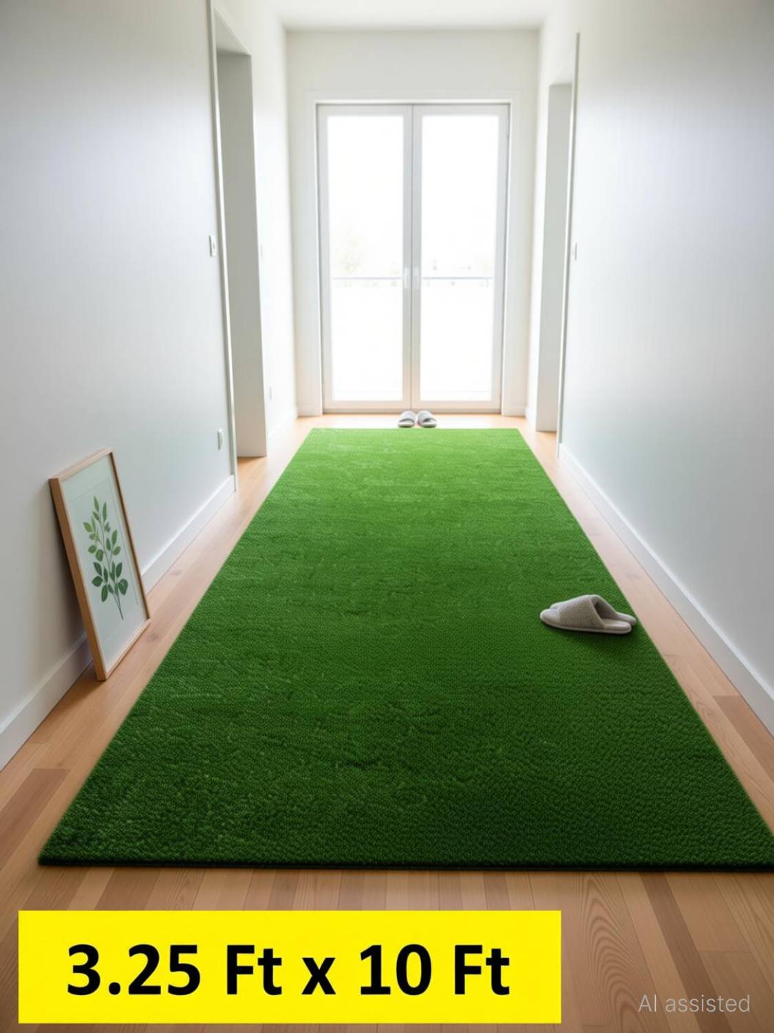 AAVAHAN Artificial Grass, PP (Polypropylene) Floor Mat