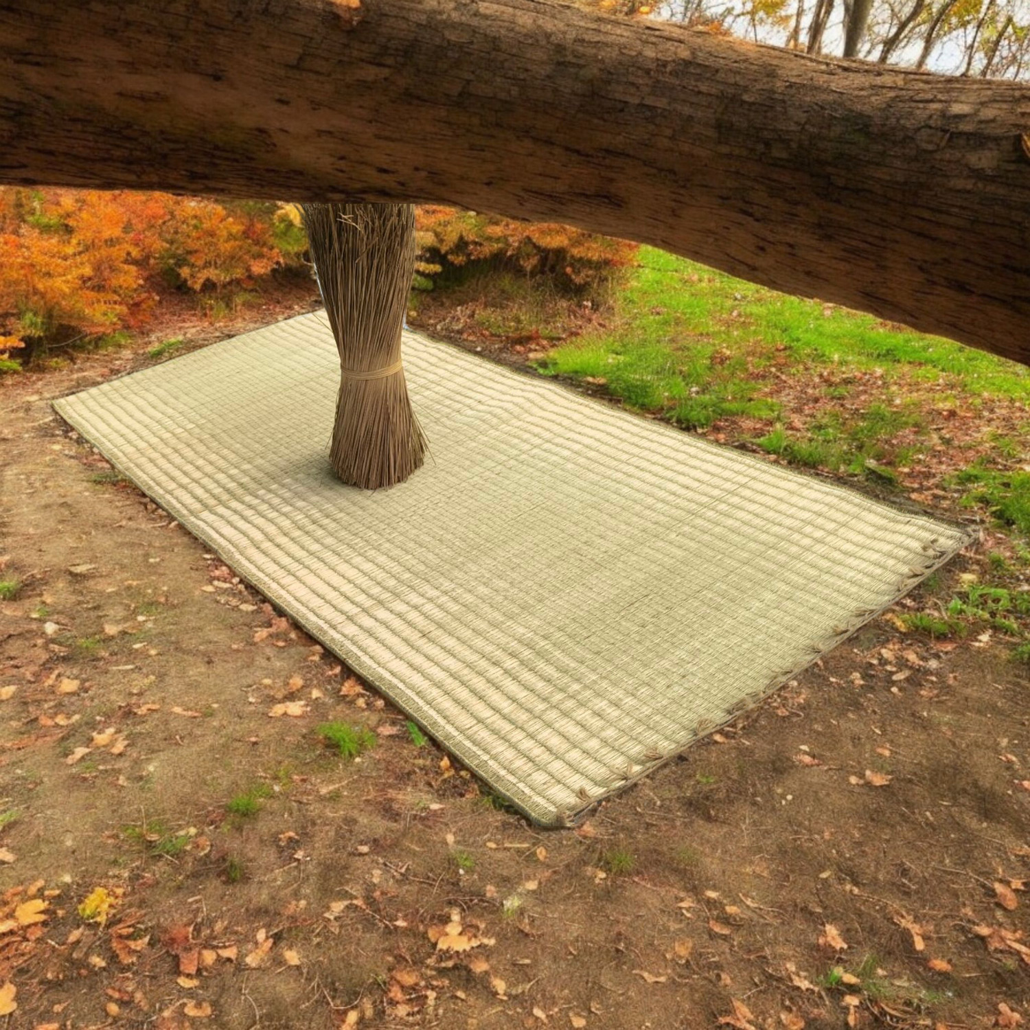 Image of Bhumikart Bamboo, Jute Floor Mat