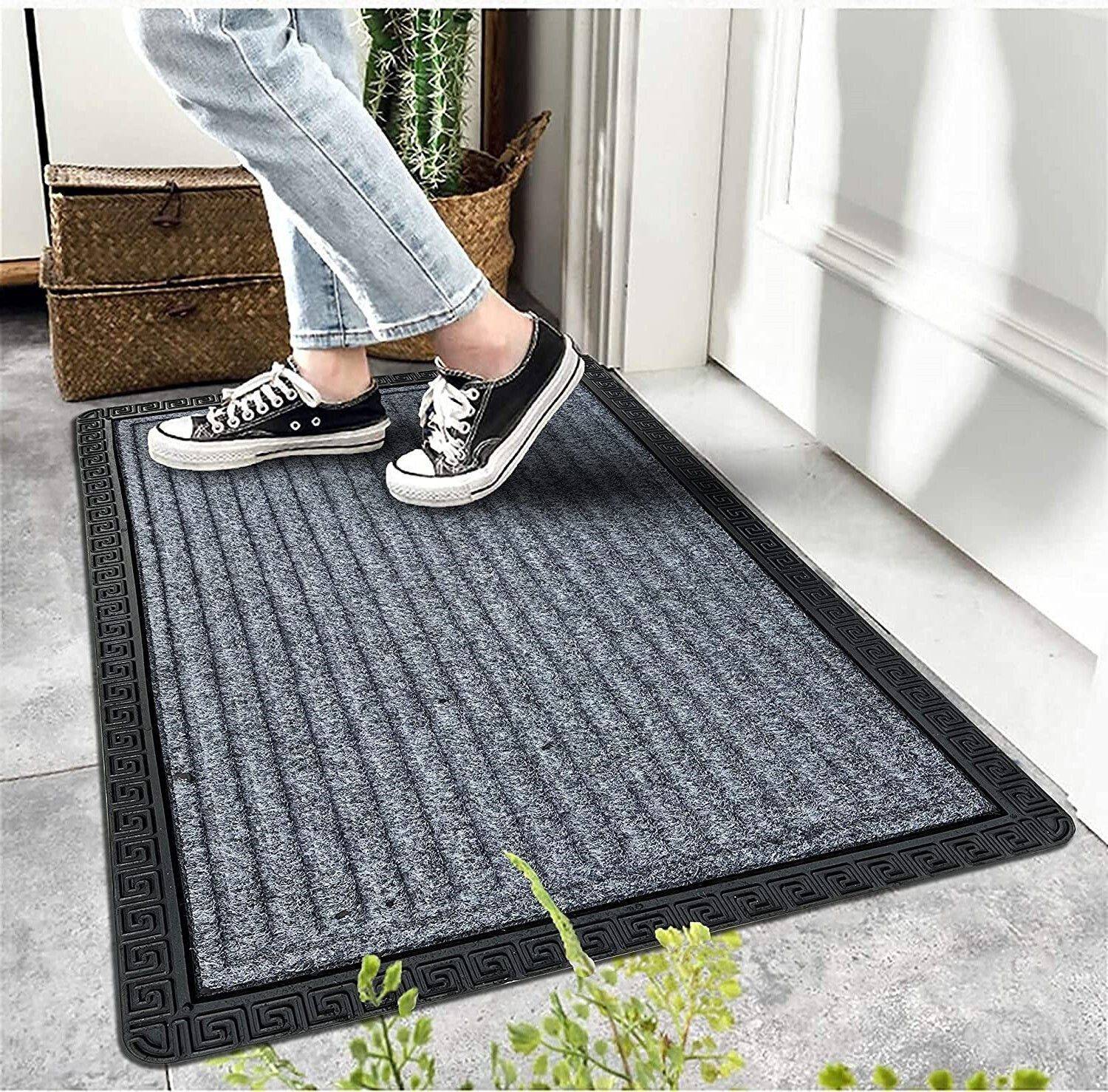 AAYOMAY Rubber Door Mat