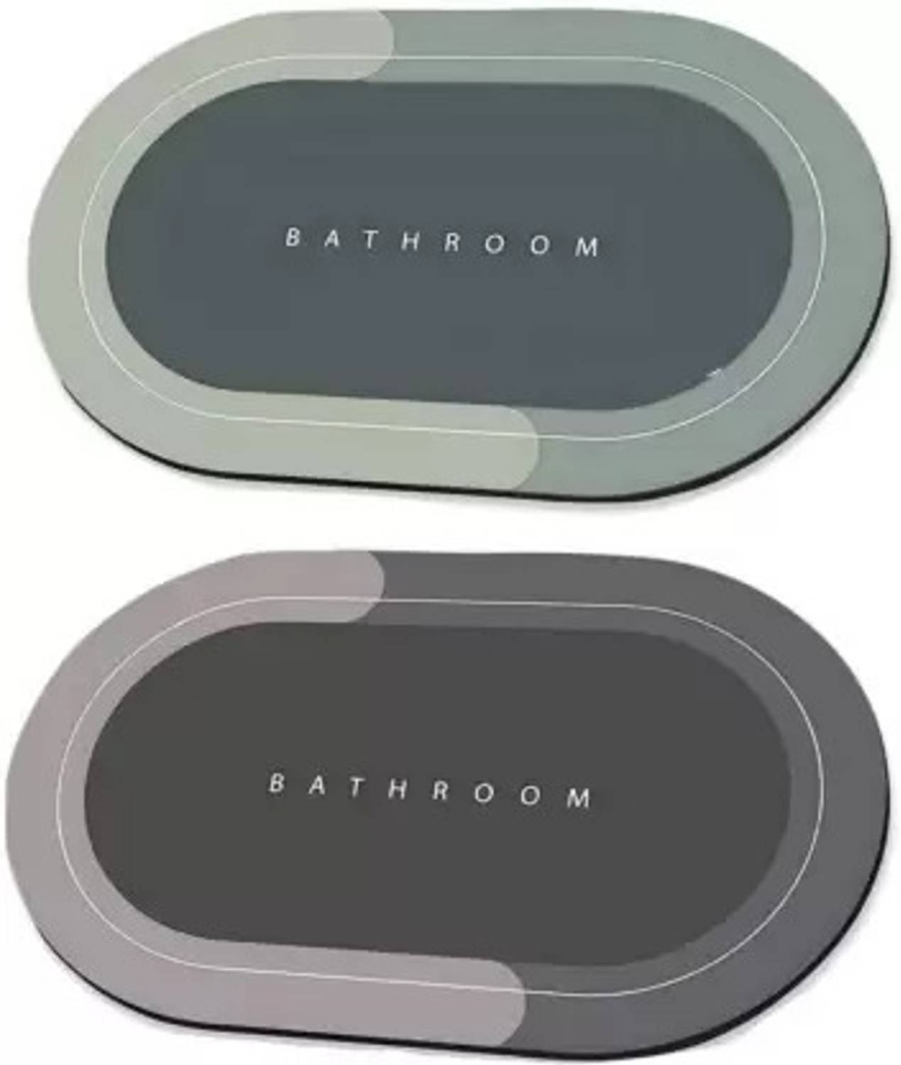 ALAMPAR Rubber Bathroom Mat