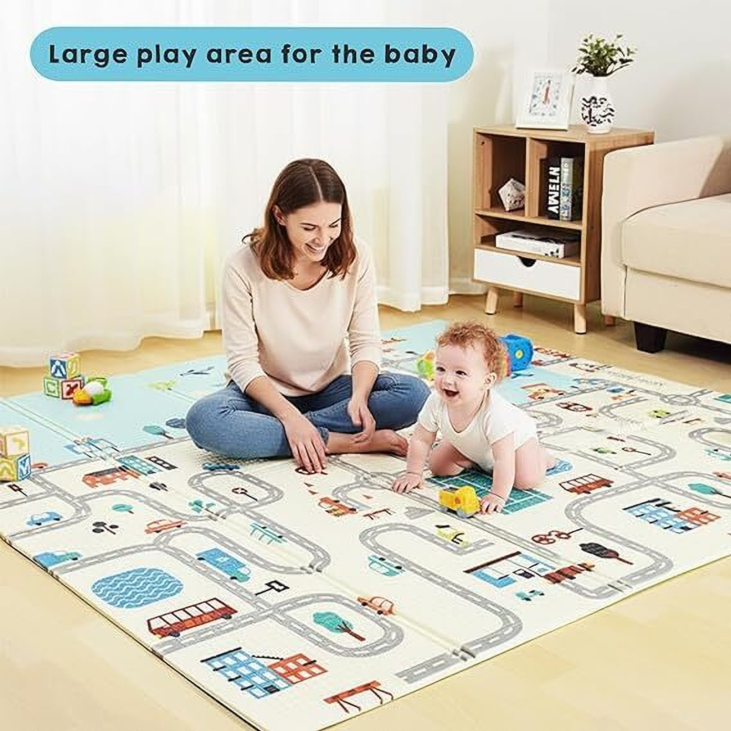 Image of VENTASTORE Cotton Baby Play Mat