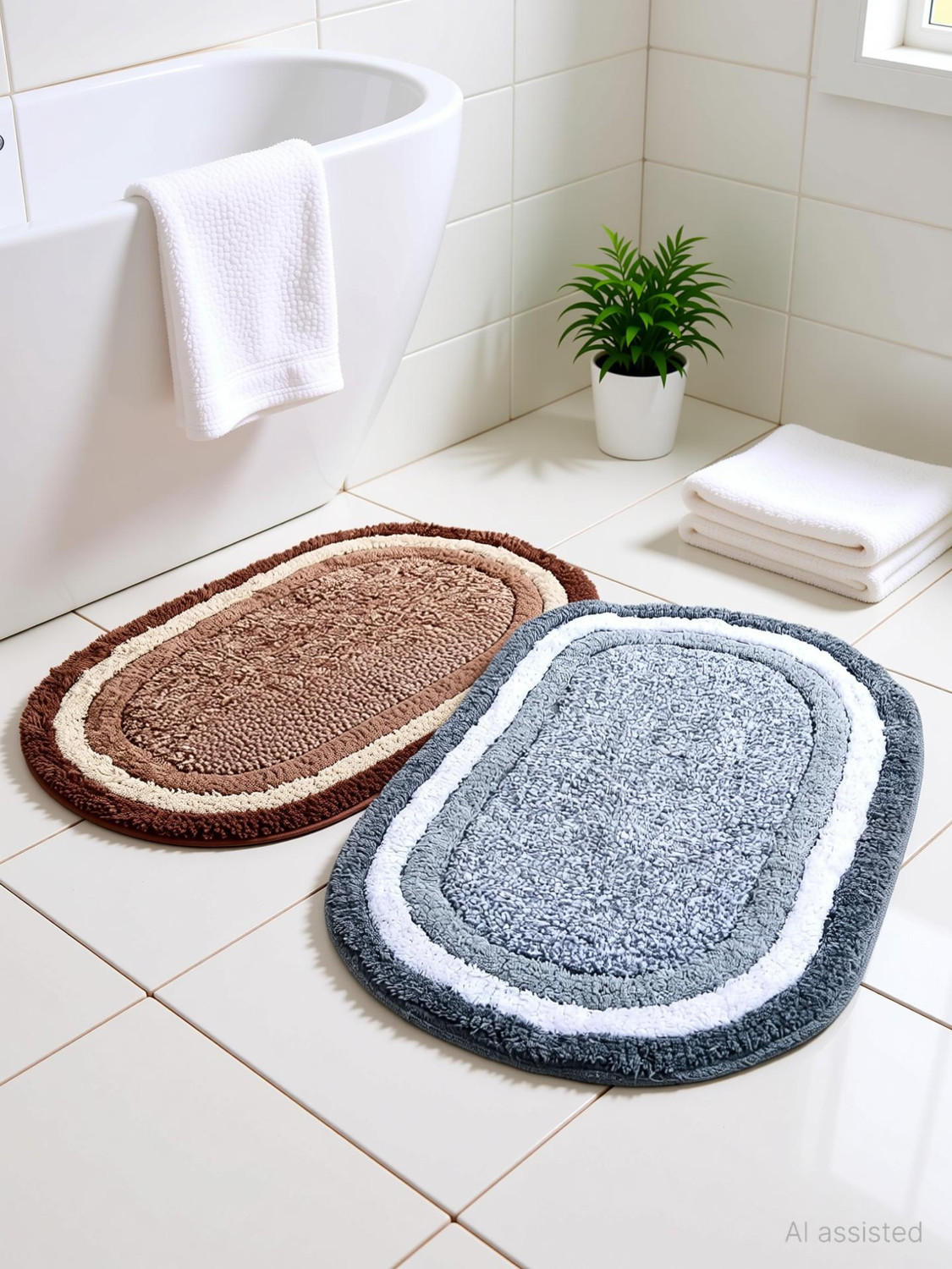 Image of MY HOME Cotton Door Mat