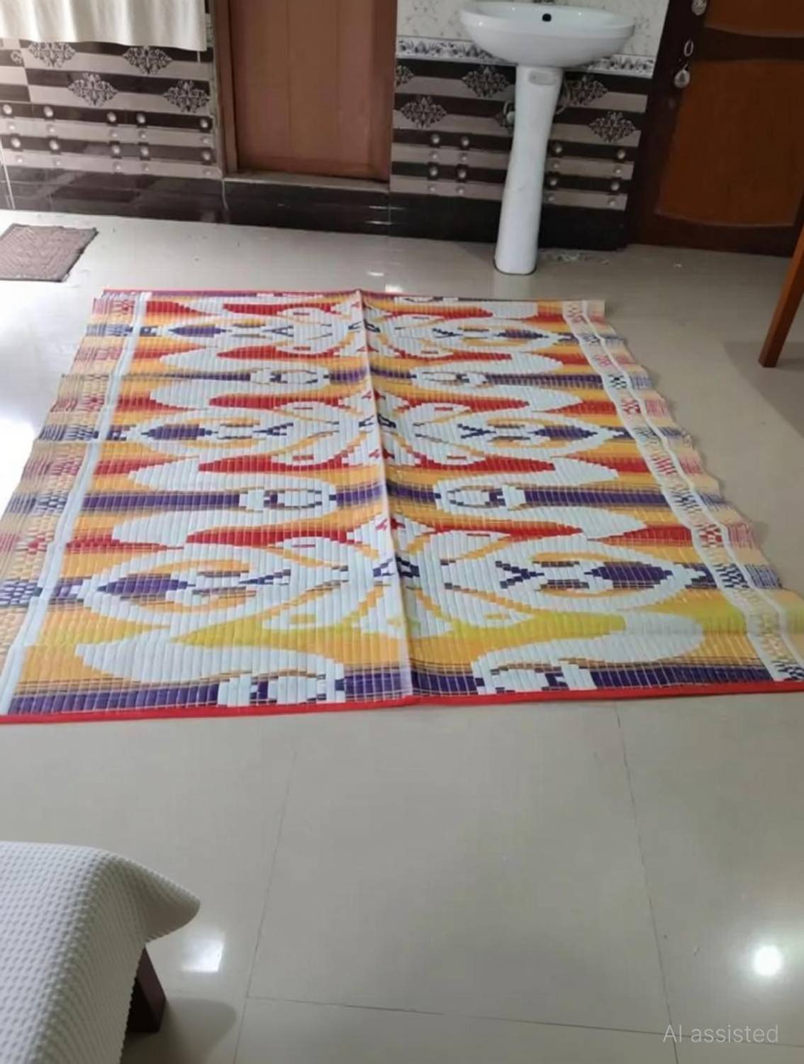 adjgang Plastic Chatai Mat