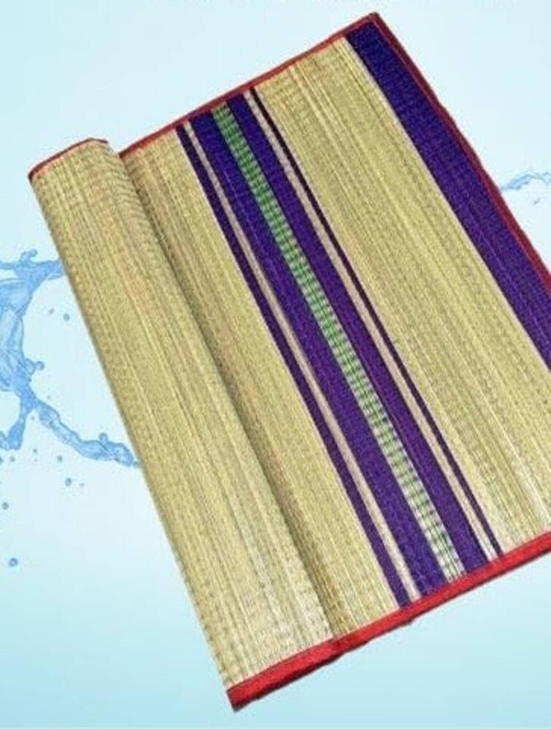 Boomani Bamboo, Artificial Grass, Cotton, Nylon Chatai Mat