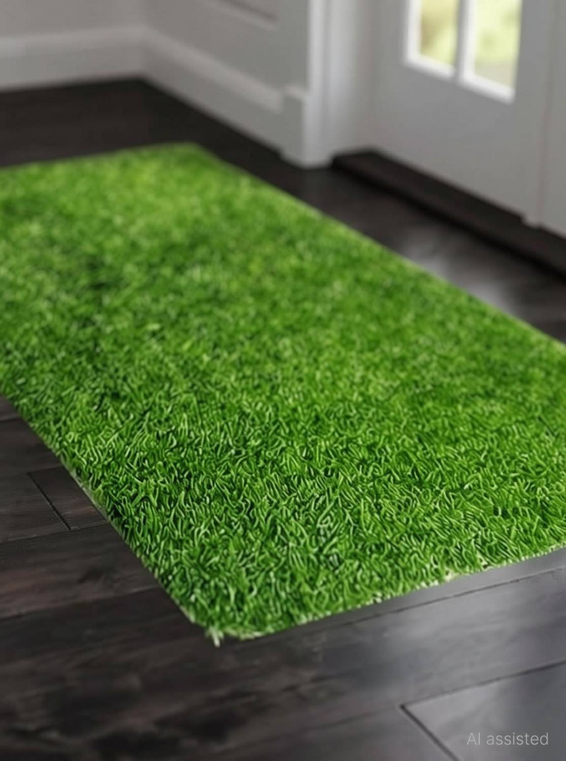 AAVAHAN Artificial Grass Floor Mat