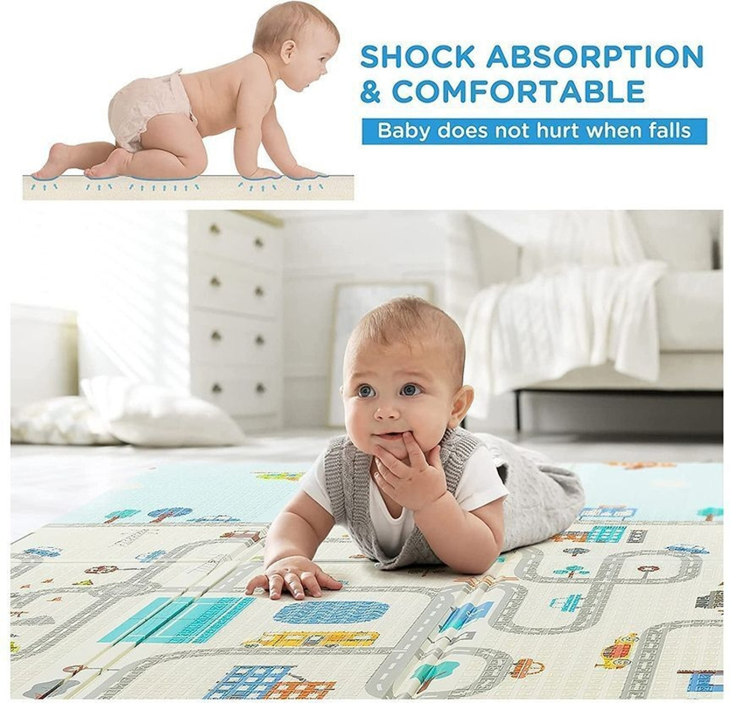 Image of Dhankuberhub Rubber Baby Play Mat