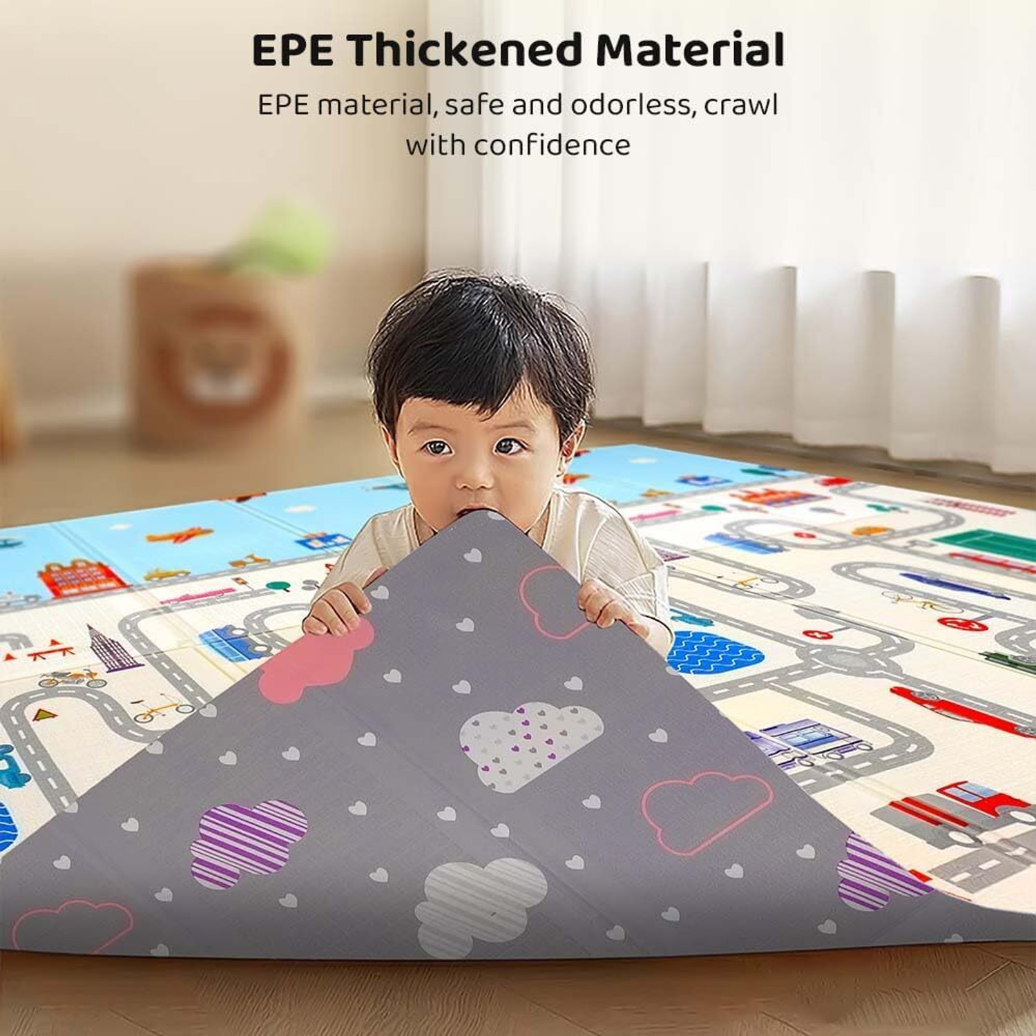 Image of VENTASTORE Cotton Baby Play Mat
