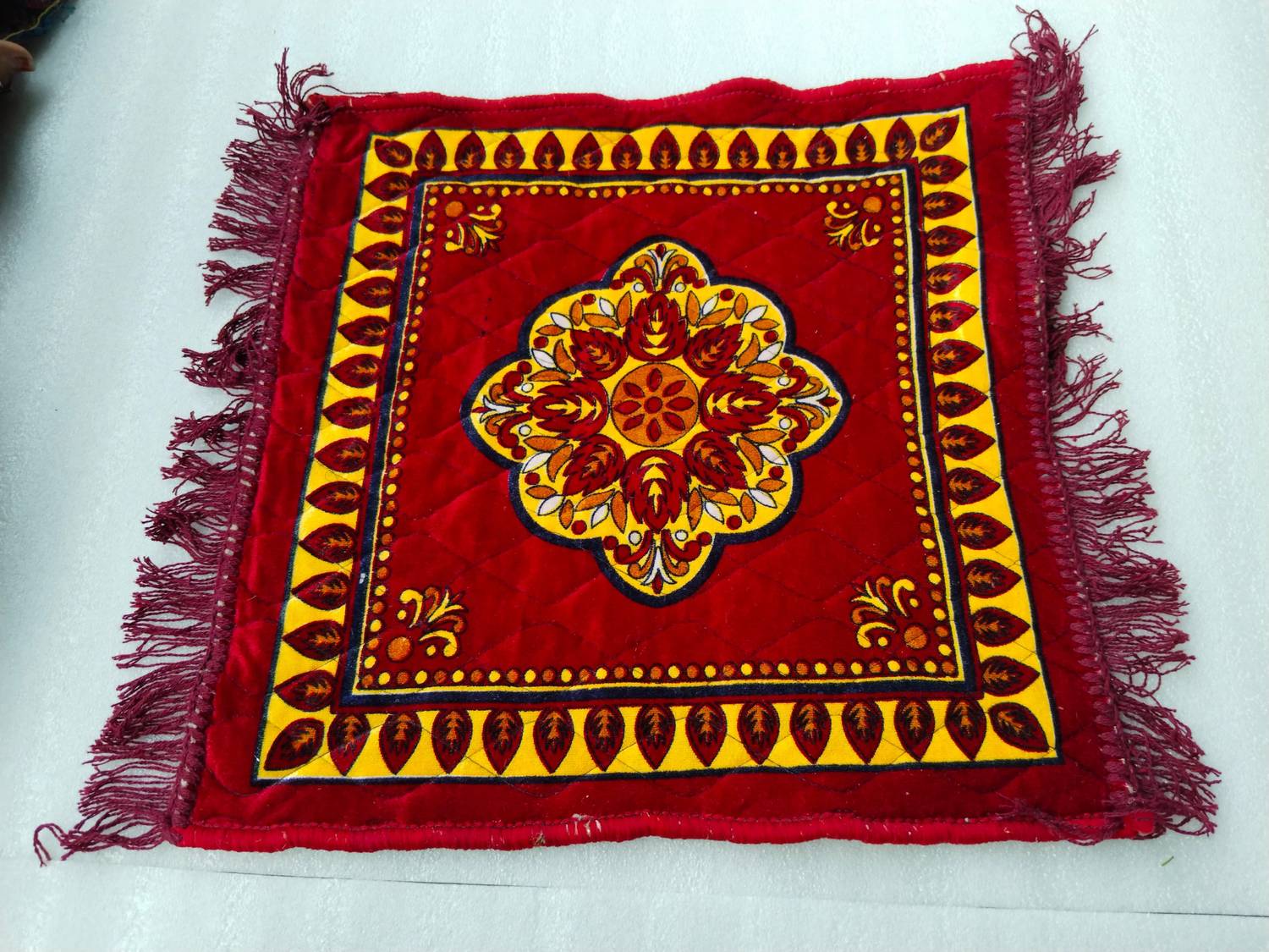 bhawani Velvet Door Mat