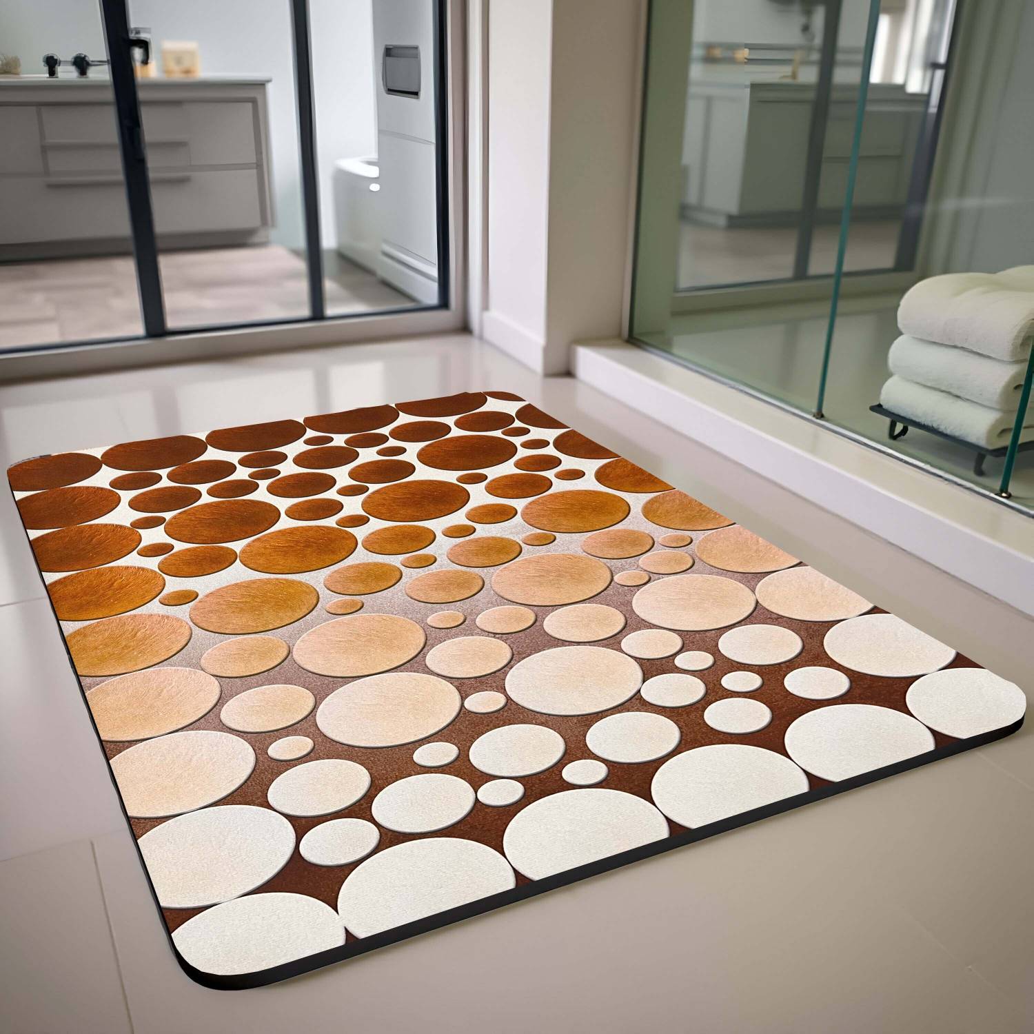 alphonso Rubber Bathroom Mat