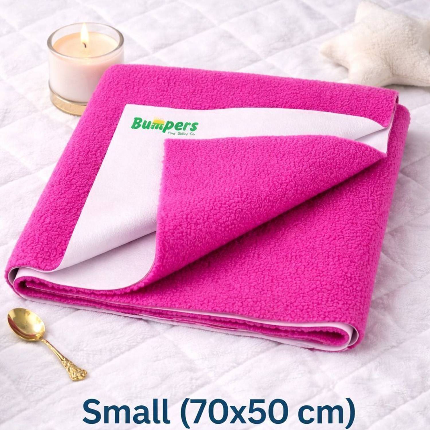 Bumpers The Baby Co. Polycotton Baby Bed Protecting Mat
