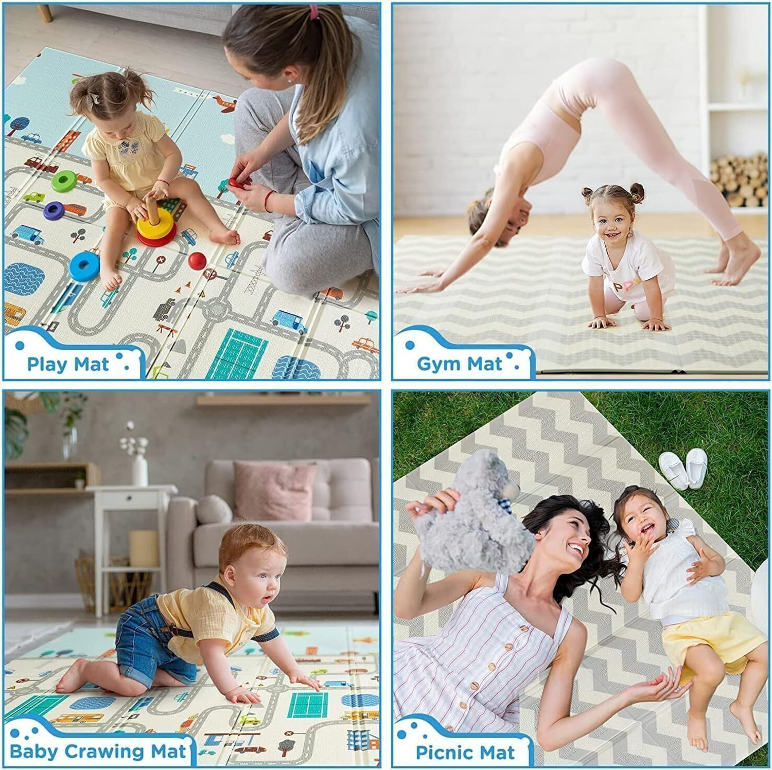 Image of Rabab Rugs Cotton Baby Play Mat