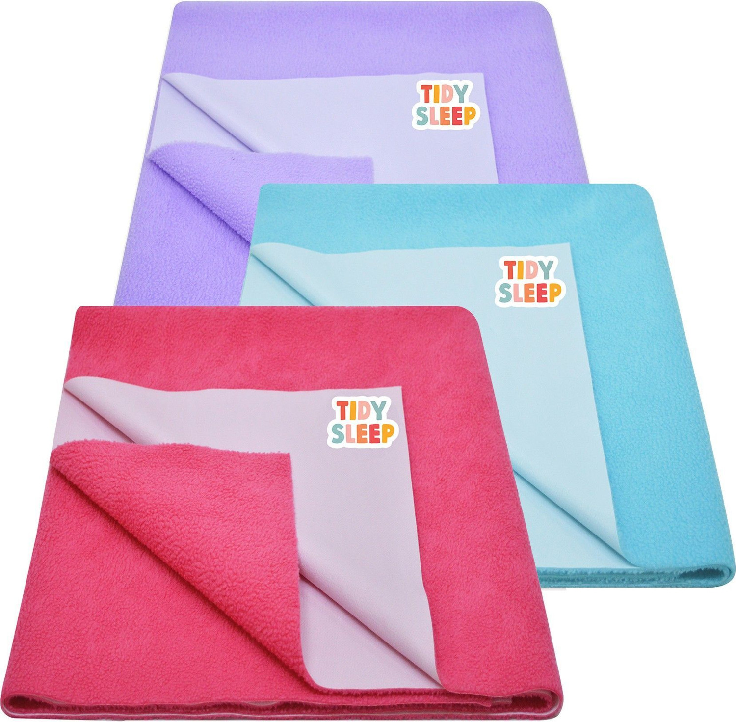 Image of TIDY SLEEP Cotton, Fleece Baby Bed Protecting Mat