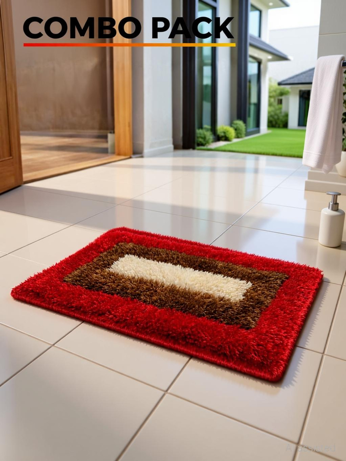 Image of FABMARTS PVC (Polyvinyl Chloride) Door Mat