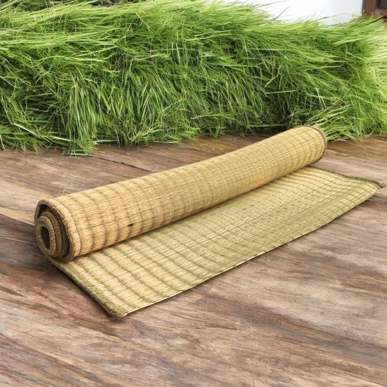 Image of Bhumikart Bamboo, Jute Floor Mat