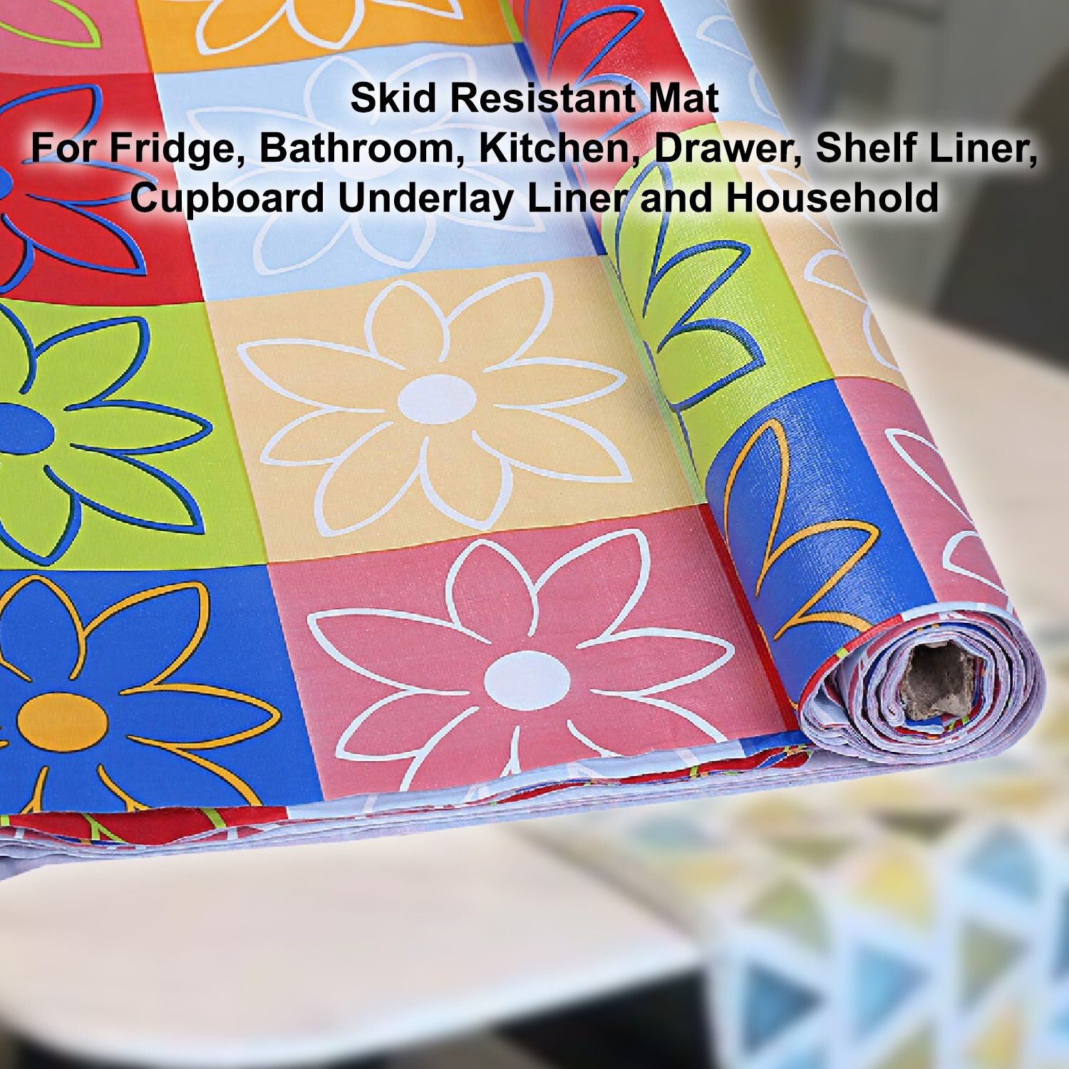 Image of KUBER INDUSTRIES PVC (Polyvinyl Chloride) Drawer Mat