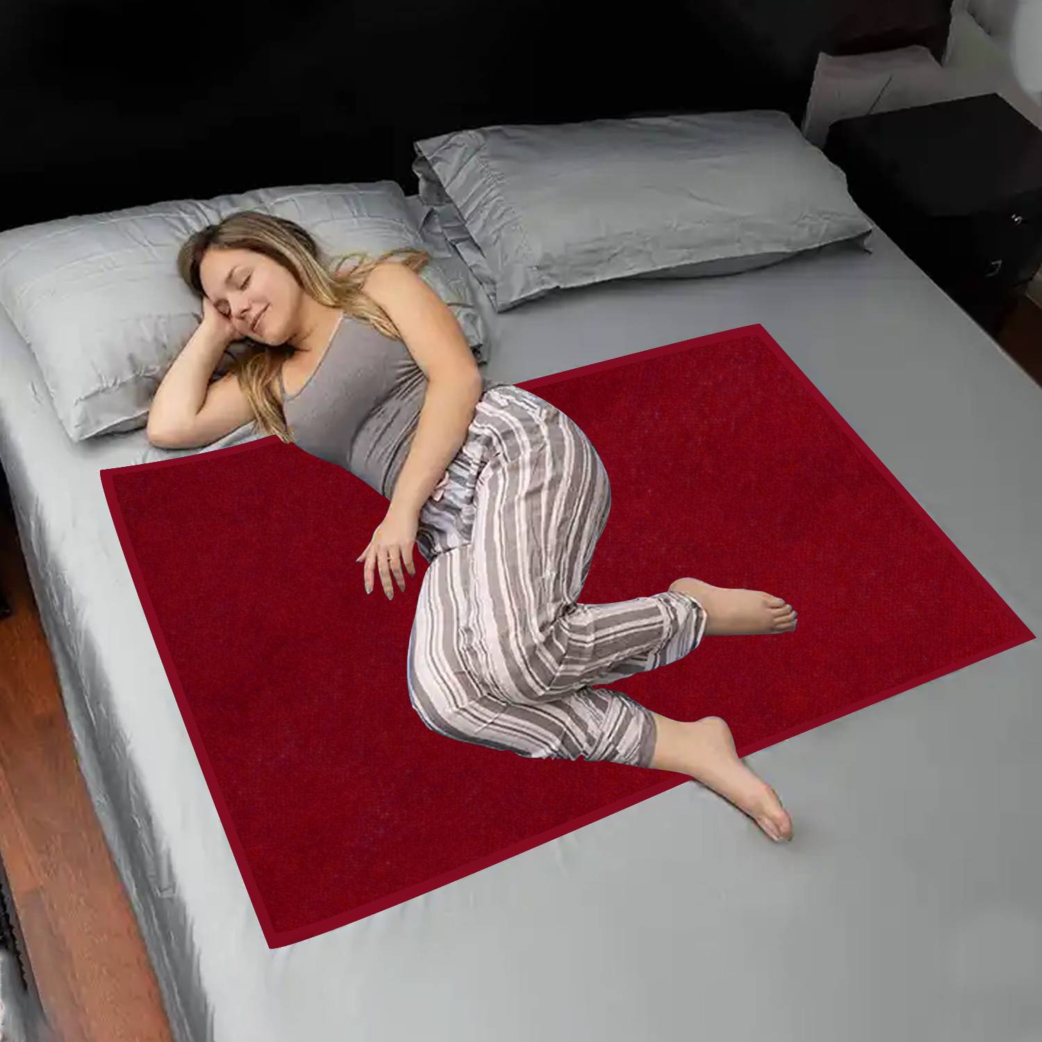 ADBENI HOME Cotton Baby Bed Protecting Mat