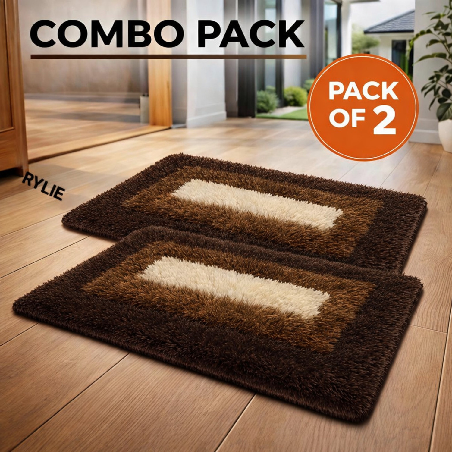 Image of Rylie Microfiber Door & Floor Mat